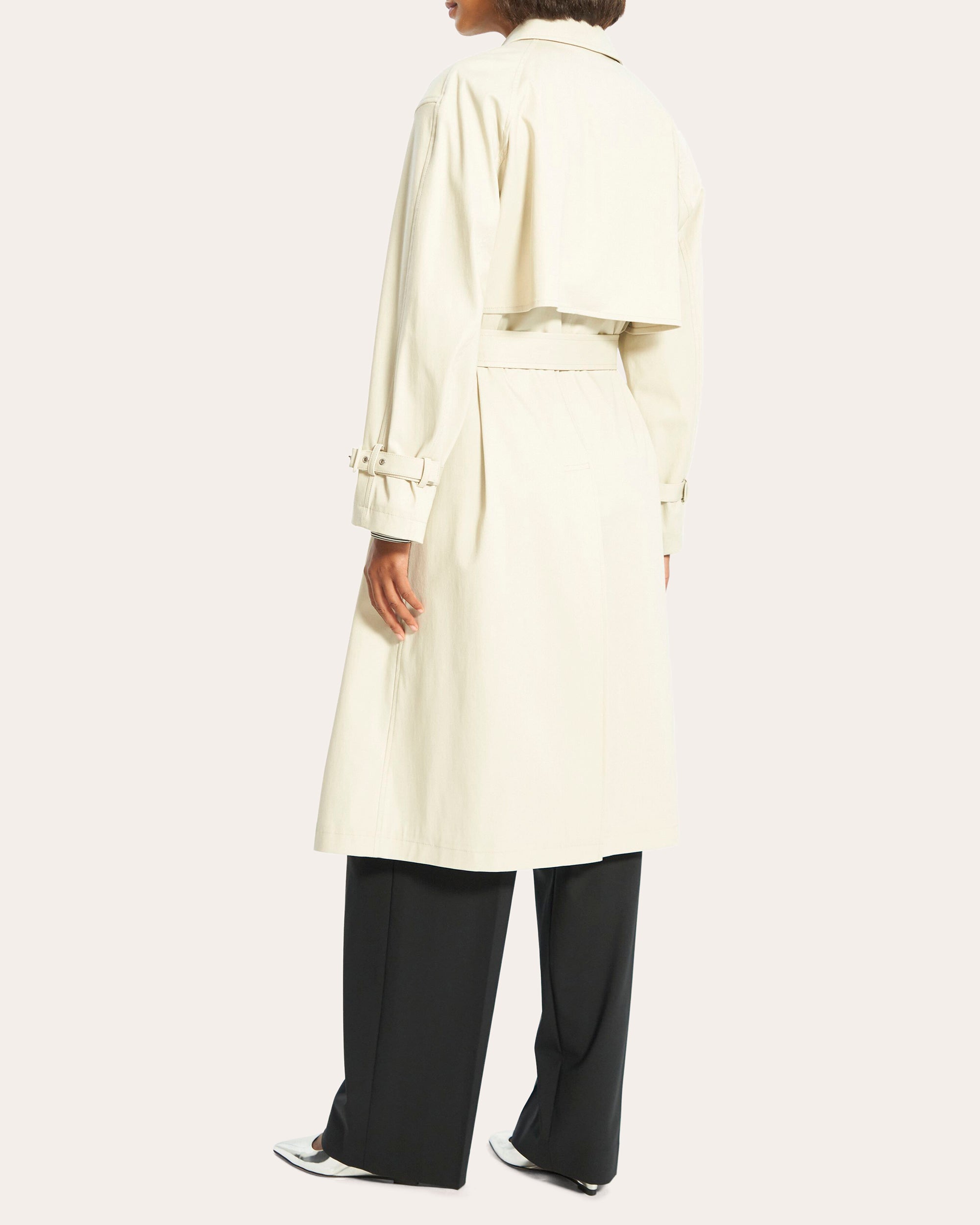 Double-Breasted Trench Coat