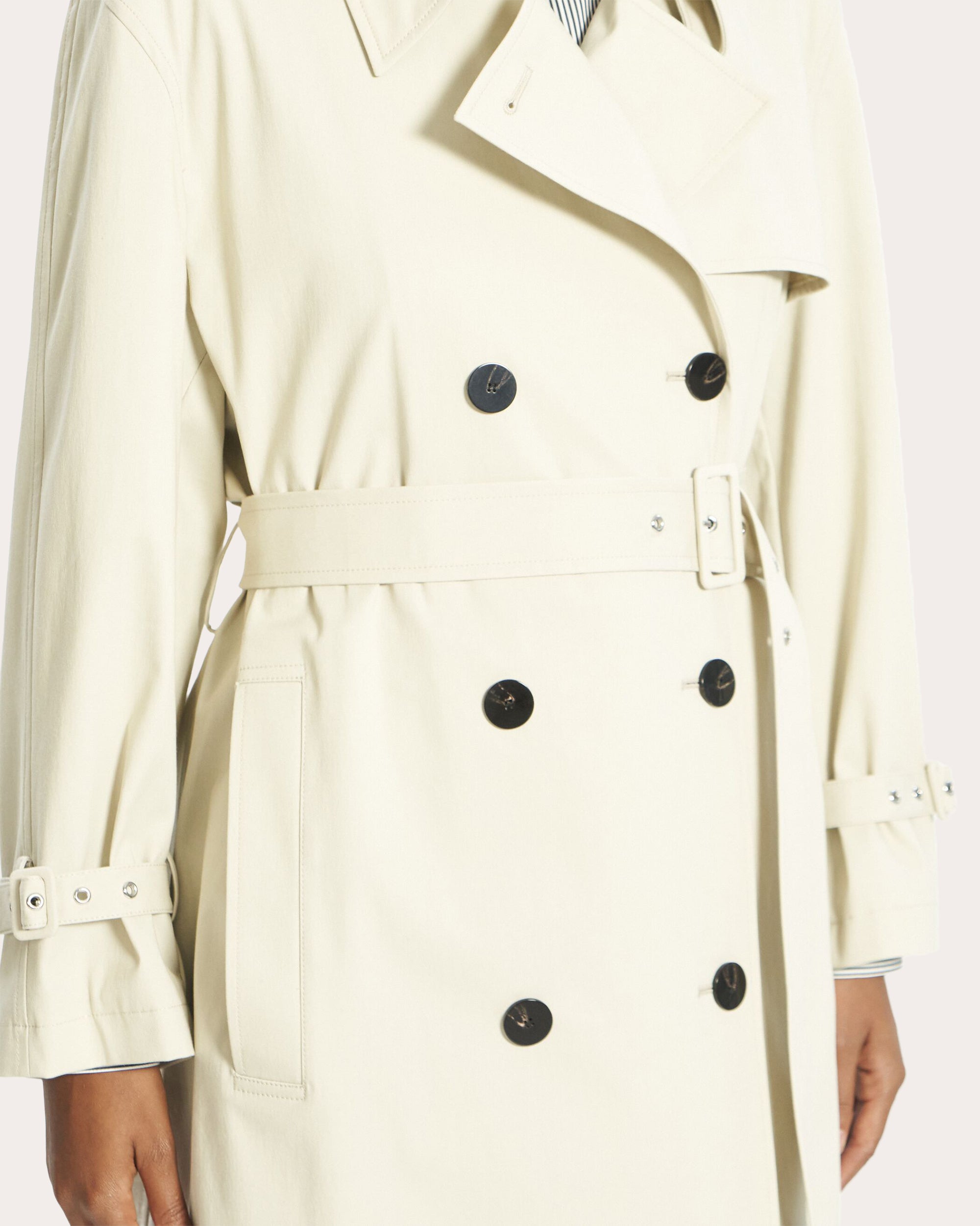 Double-Breasted Trench Coat