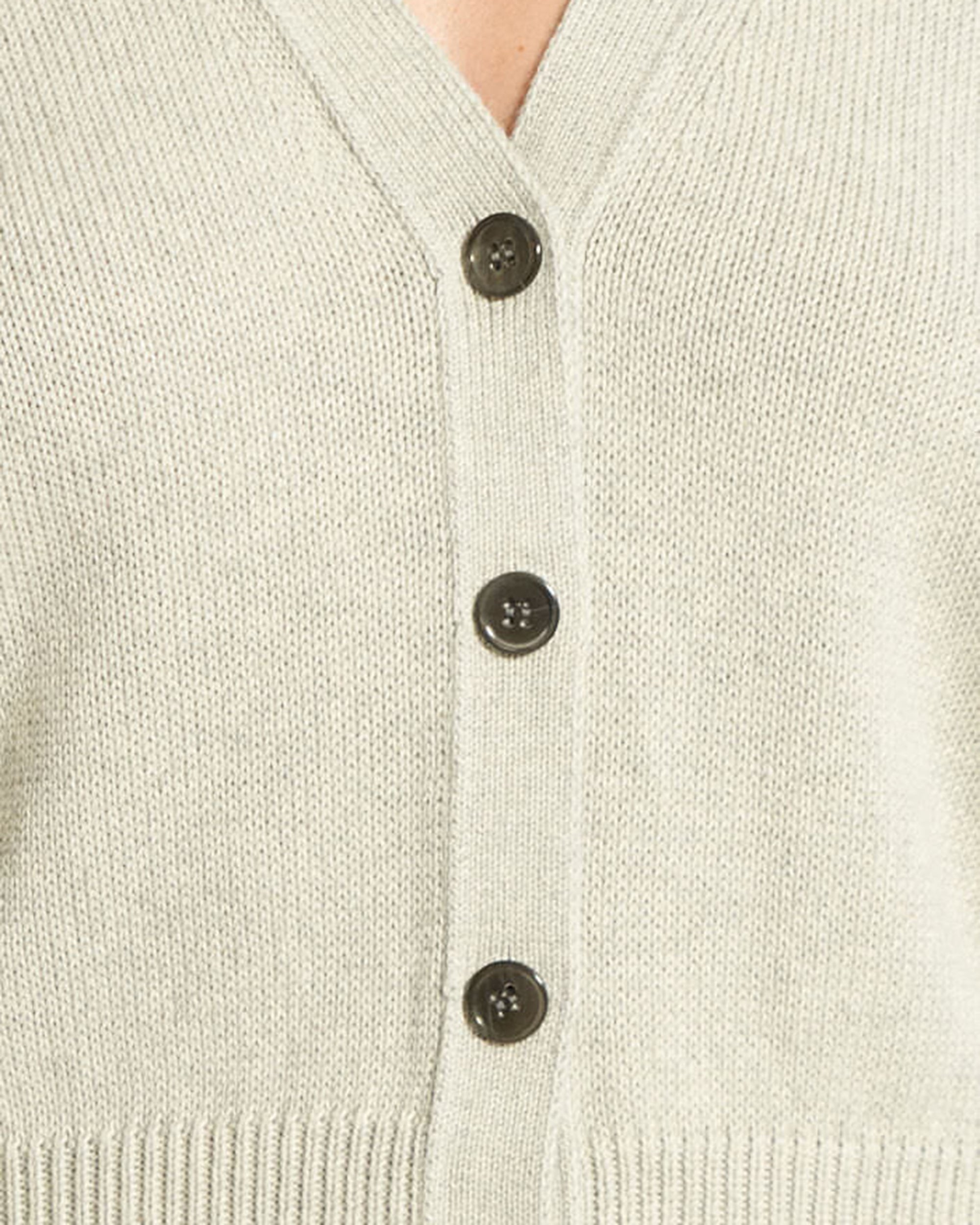 Cotton-Cashmere V-Neck Cardigan