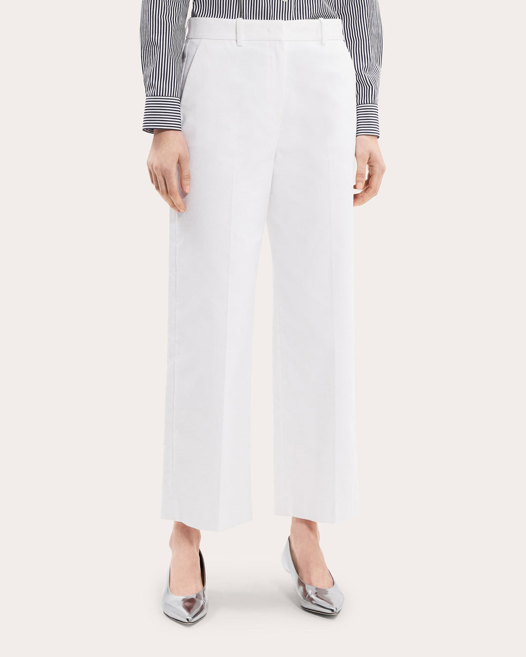 Straight-Leg Trousers