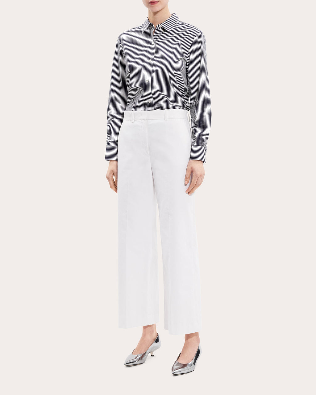 Straight-Leg Trousers