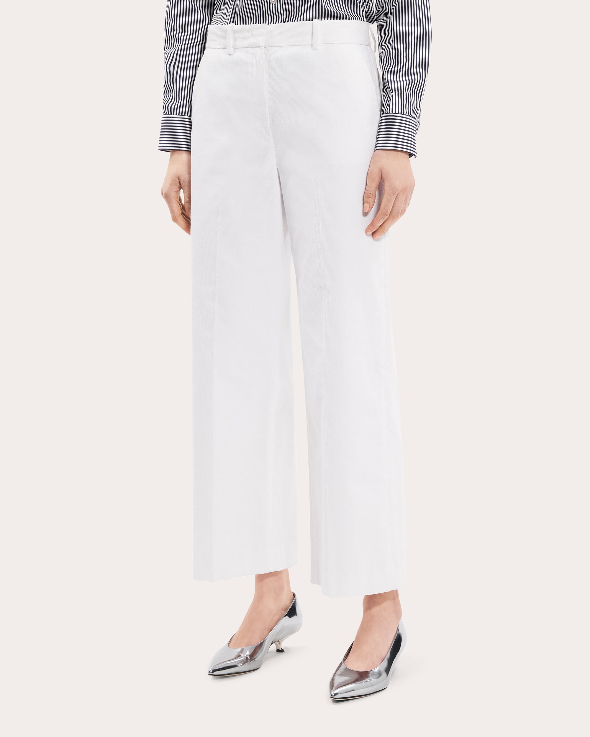 Straight-Leg Trousers