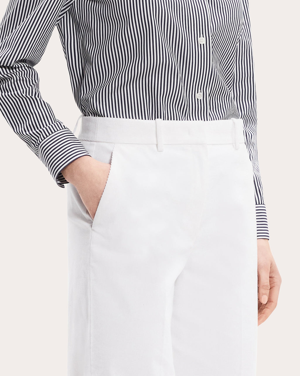 Straight-Leg Trousers