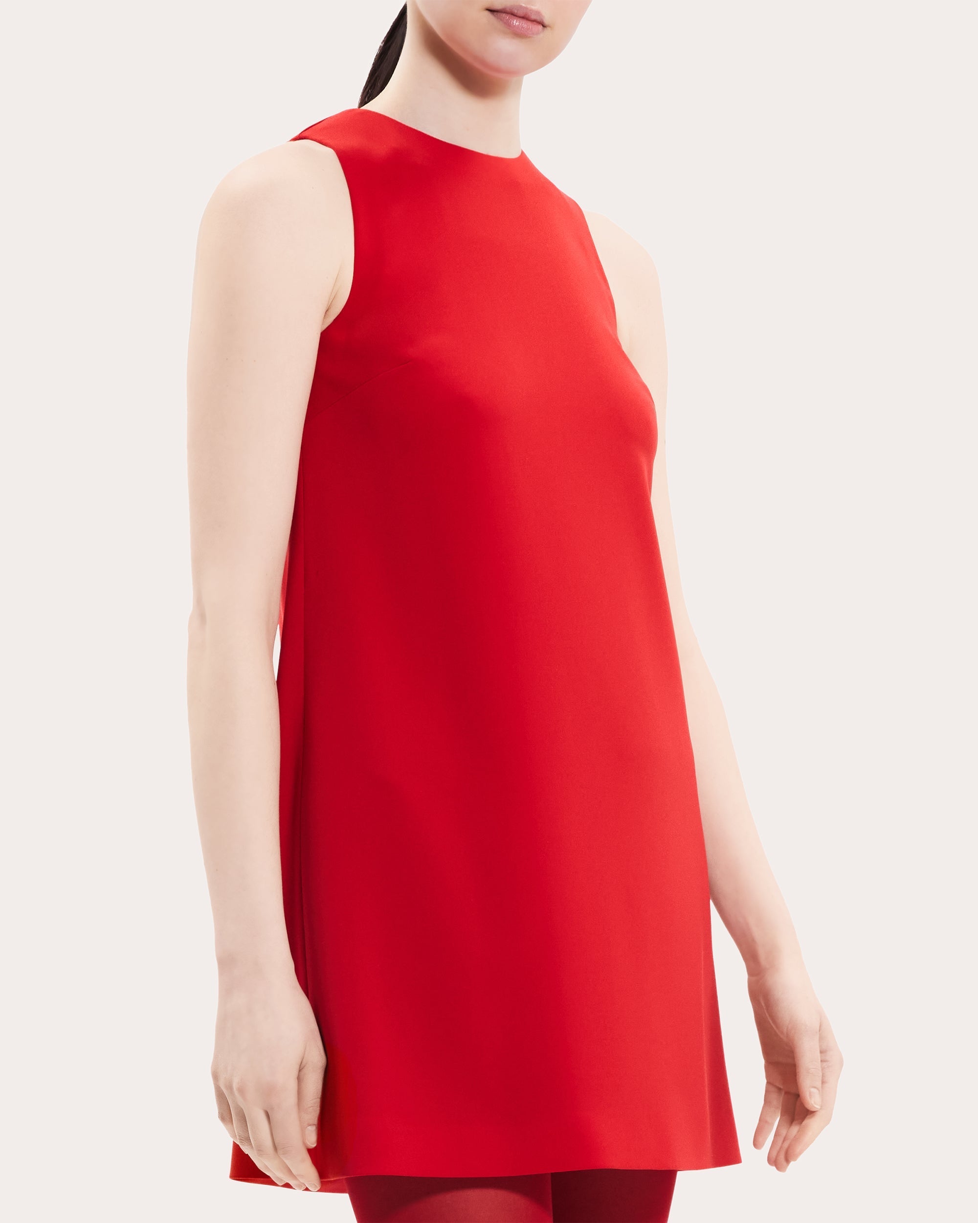 Sleeveless A-Line Shift Dress