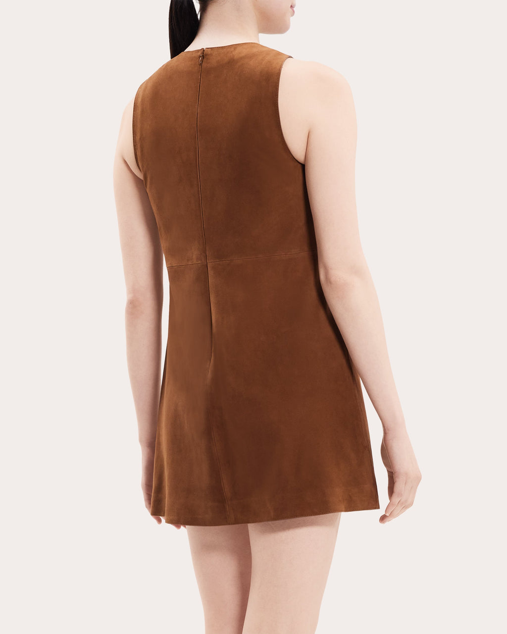 Suede Shift Dress