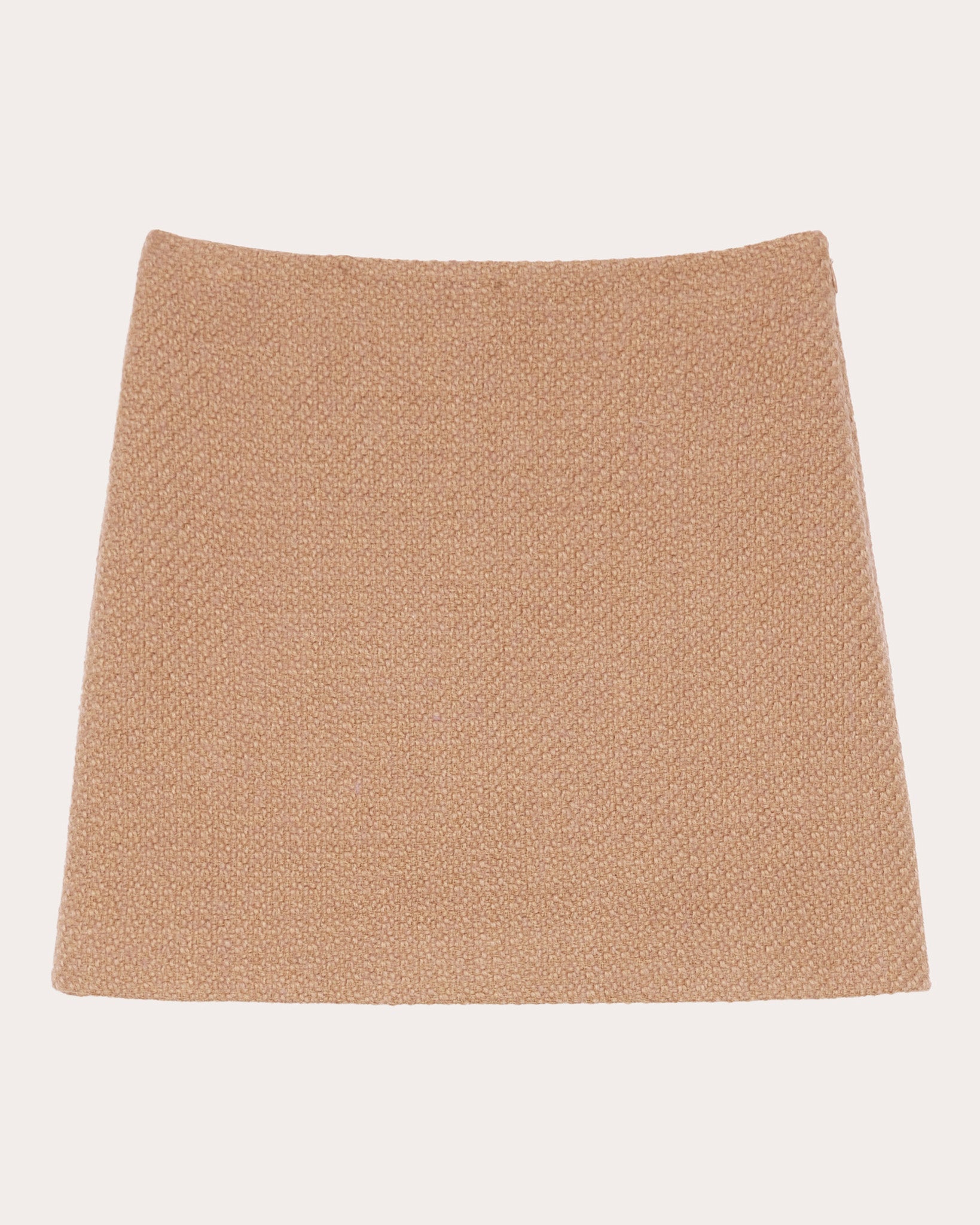 Tweed High-Waist Mini Skirt