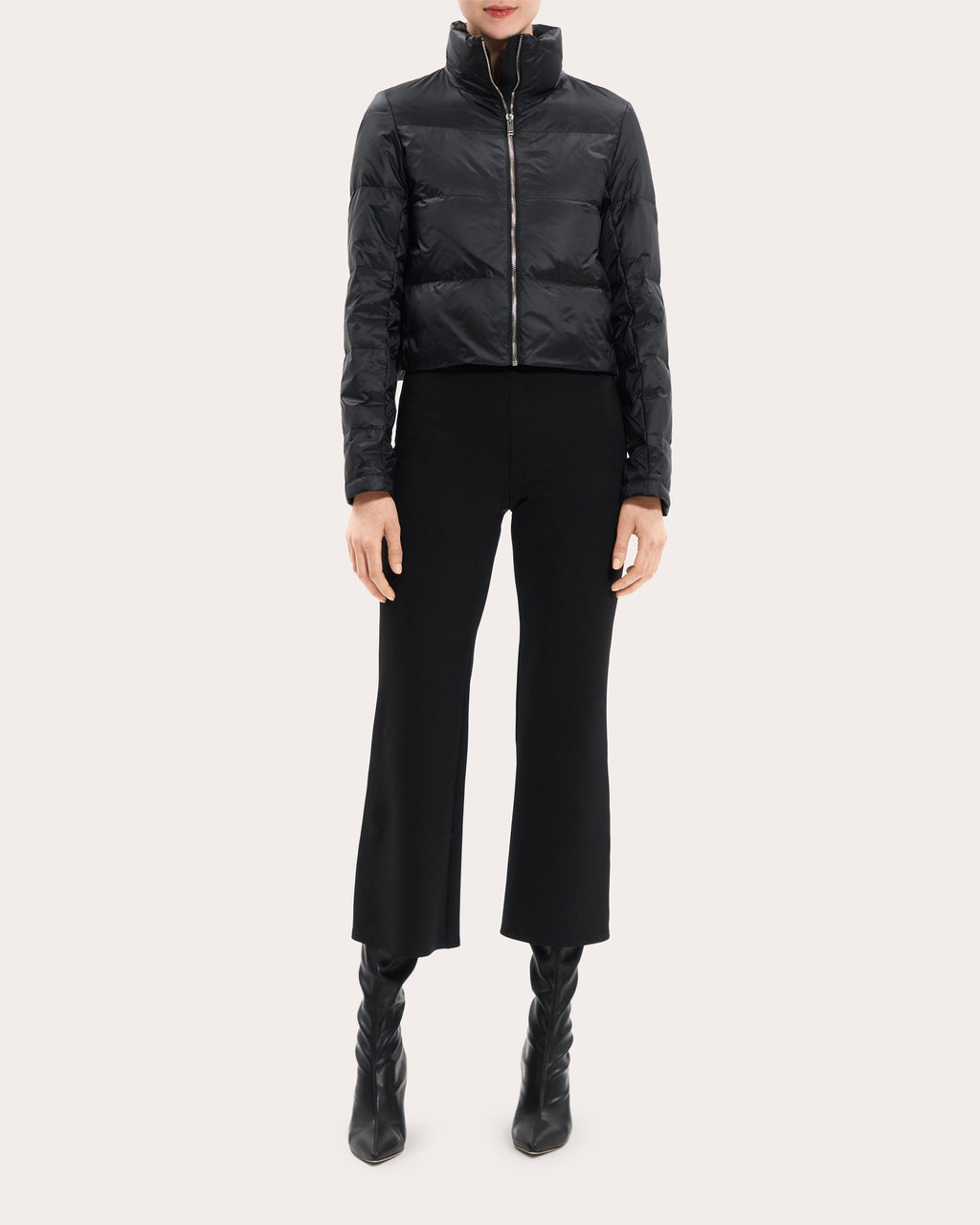 Cropped Puffer Jacket