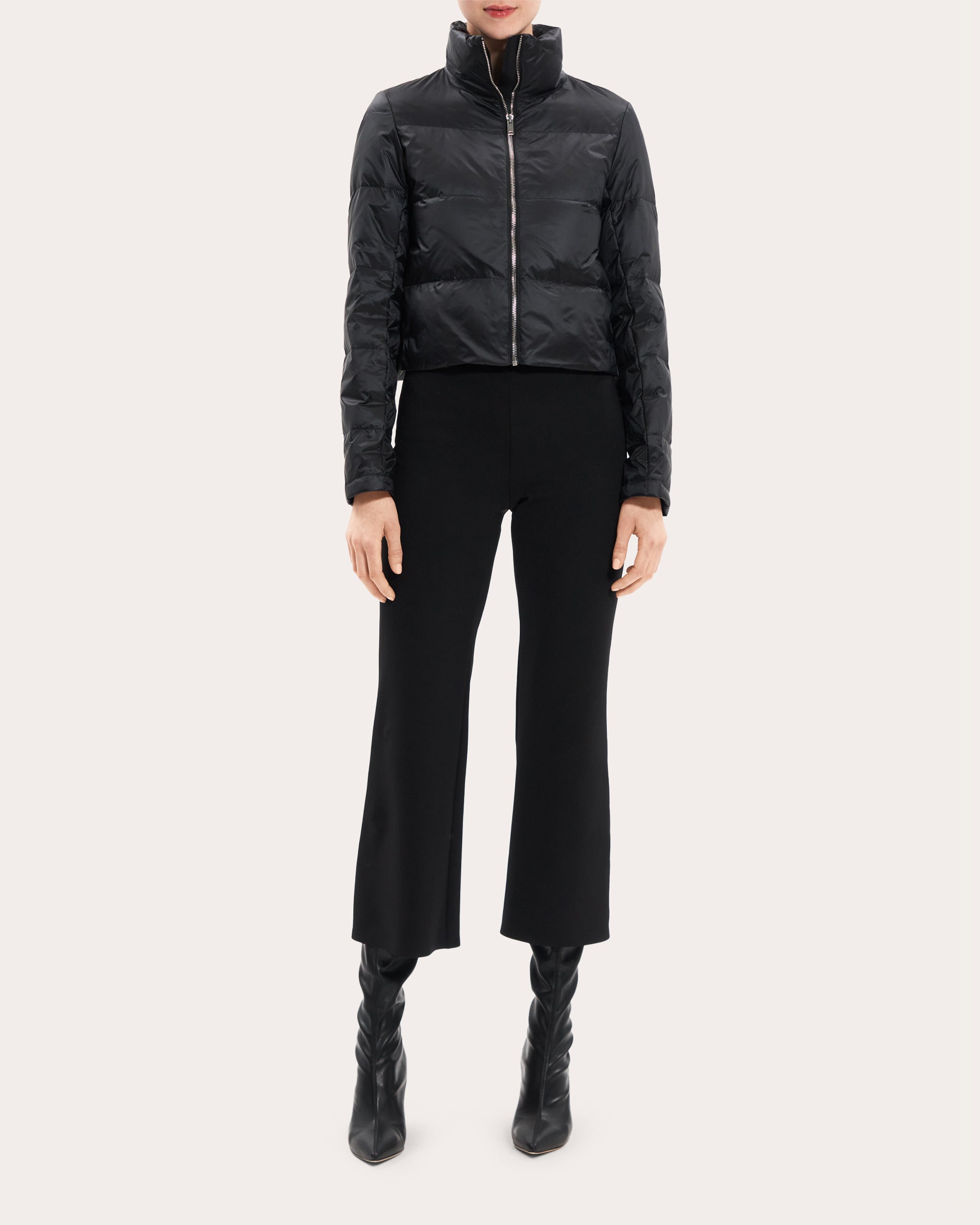 Cropped Puffer Jacket