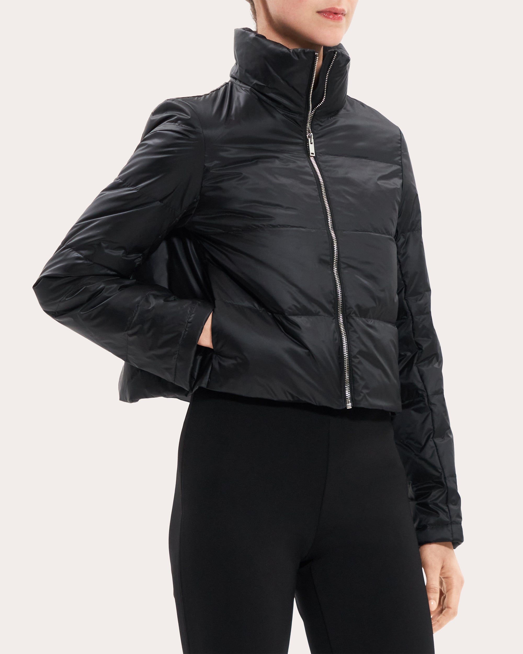 Cropped Puffer Jacket