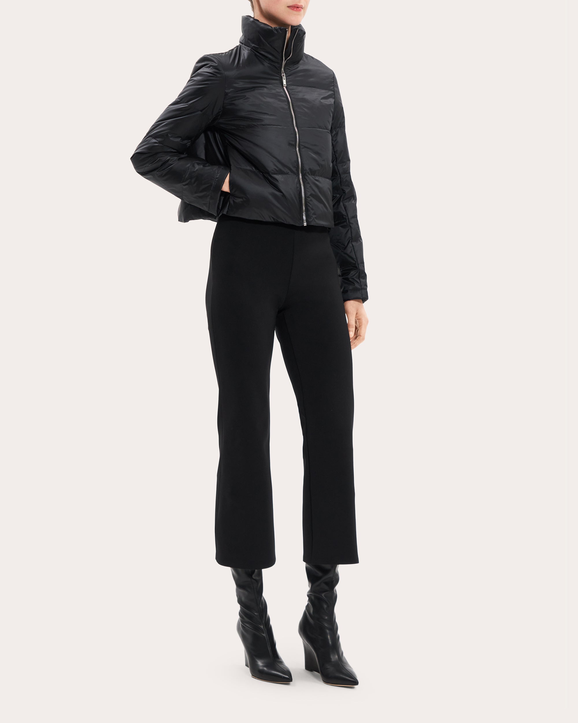 Cropped Puffer Jacket