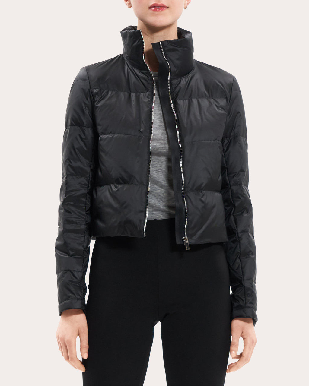 Cropped Puffer Jacket