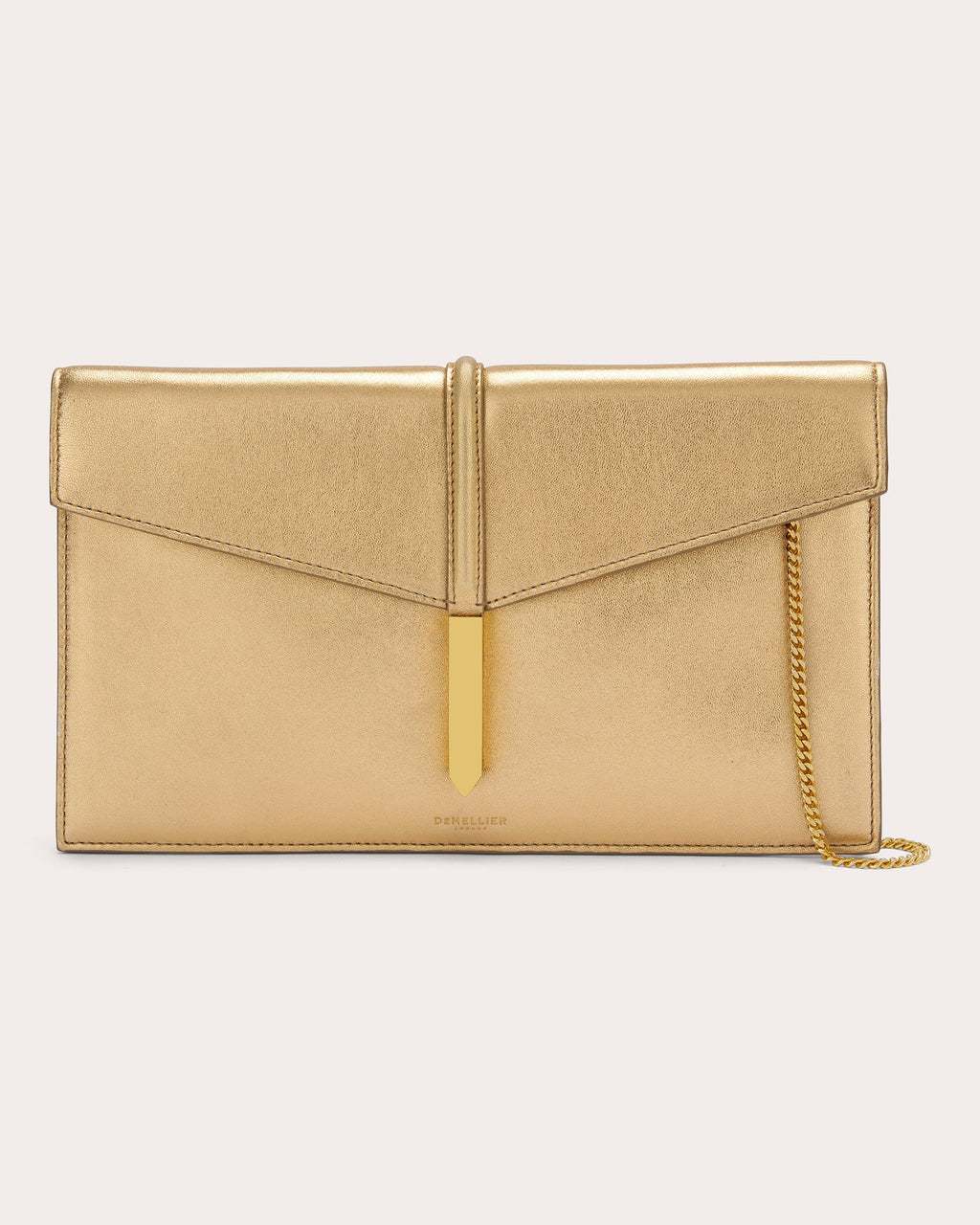 Tokyo Metallic Leather Clutch