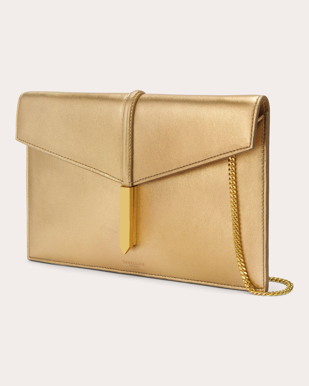Tokyo Metallic Leather Clutch