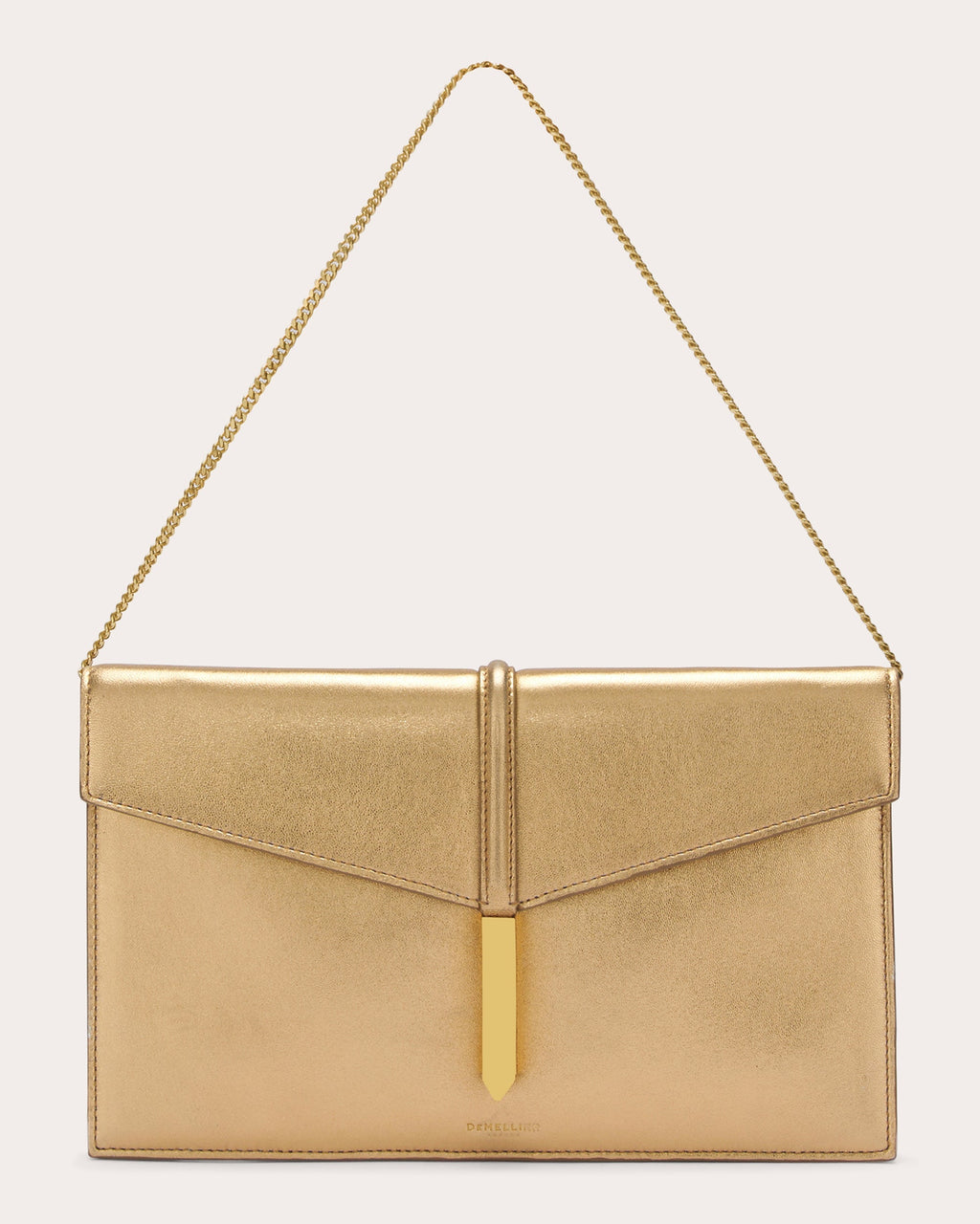Tokyo Metallic Leather Clutch