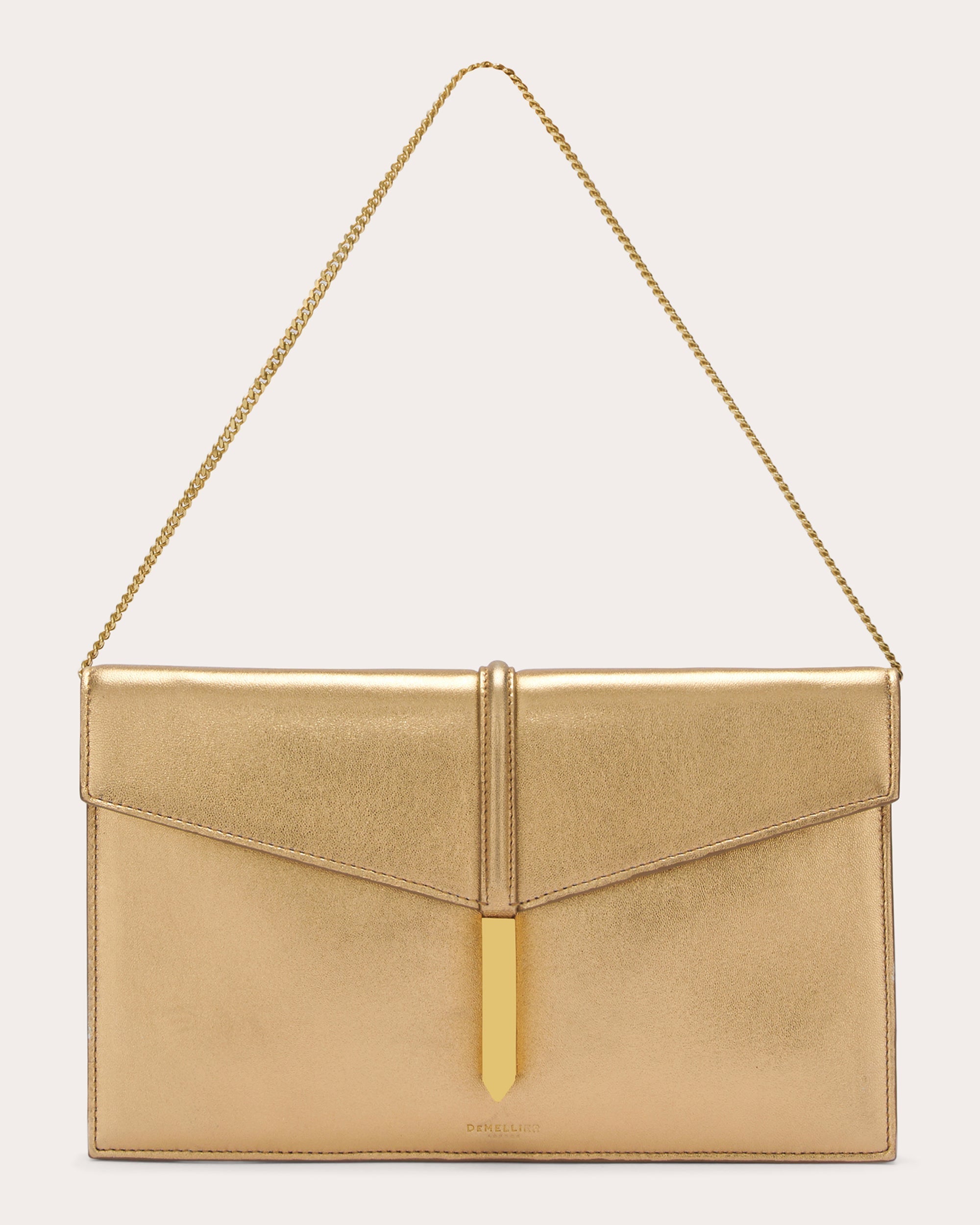 Tokyo Metallic Leather Clutch