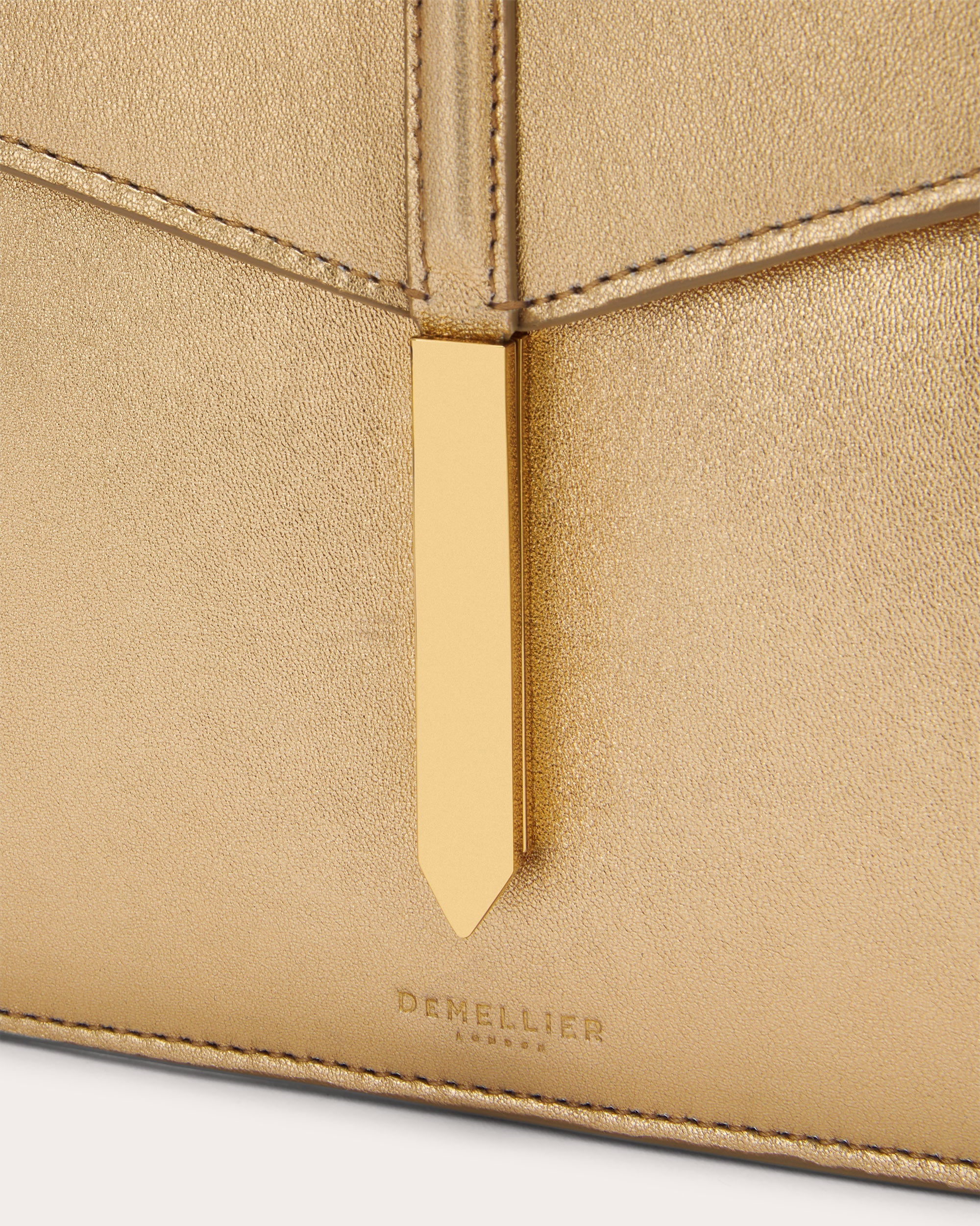 Tokyo Metallic Leather Clutch