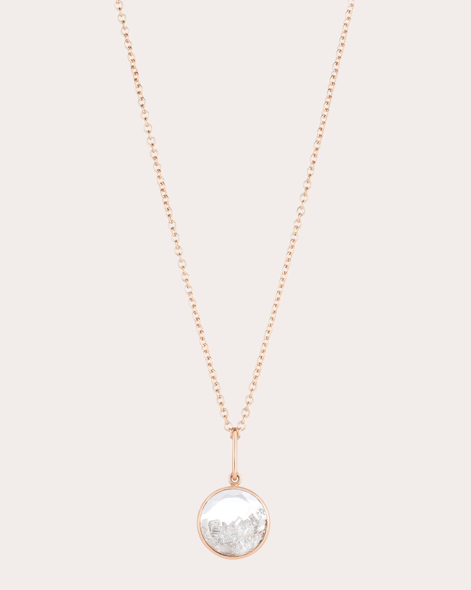 Core 12 18K Gold Diamond Shaker Pendant Necklace