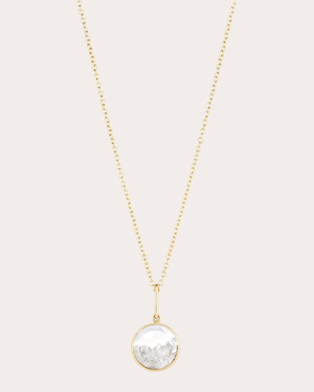 Core 12 18K Gold Diamond Shaker Pendant Necklace