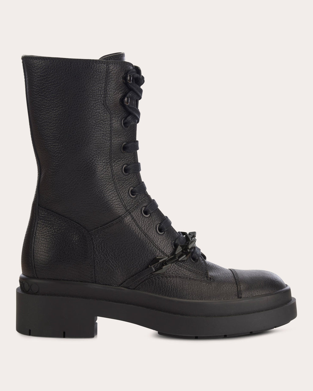 Nari Grained-Leather Ankle Boot