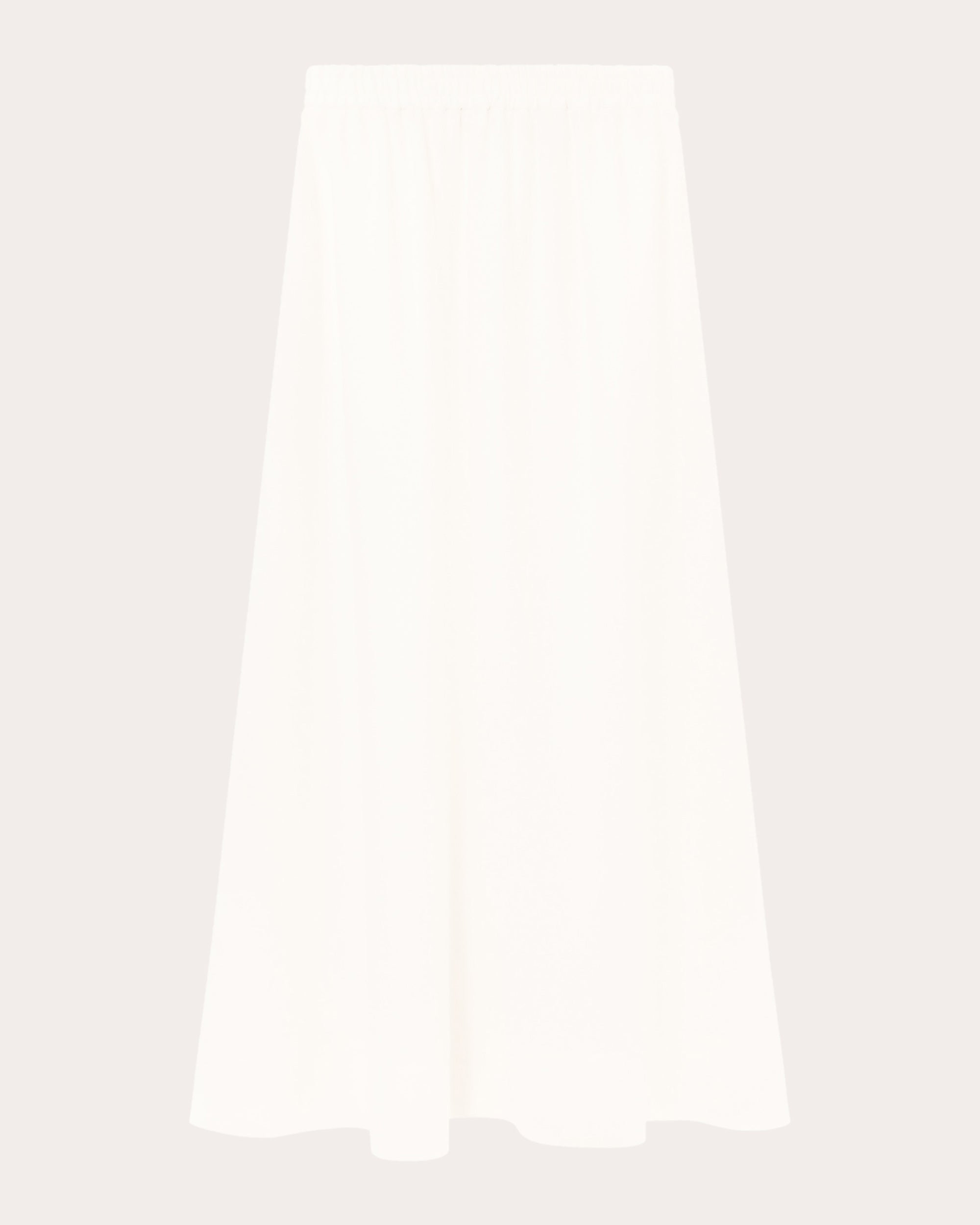 Nasha Crepe-Georgette Midi Skirt