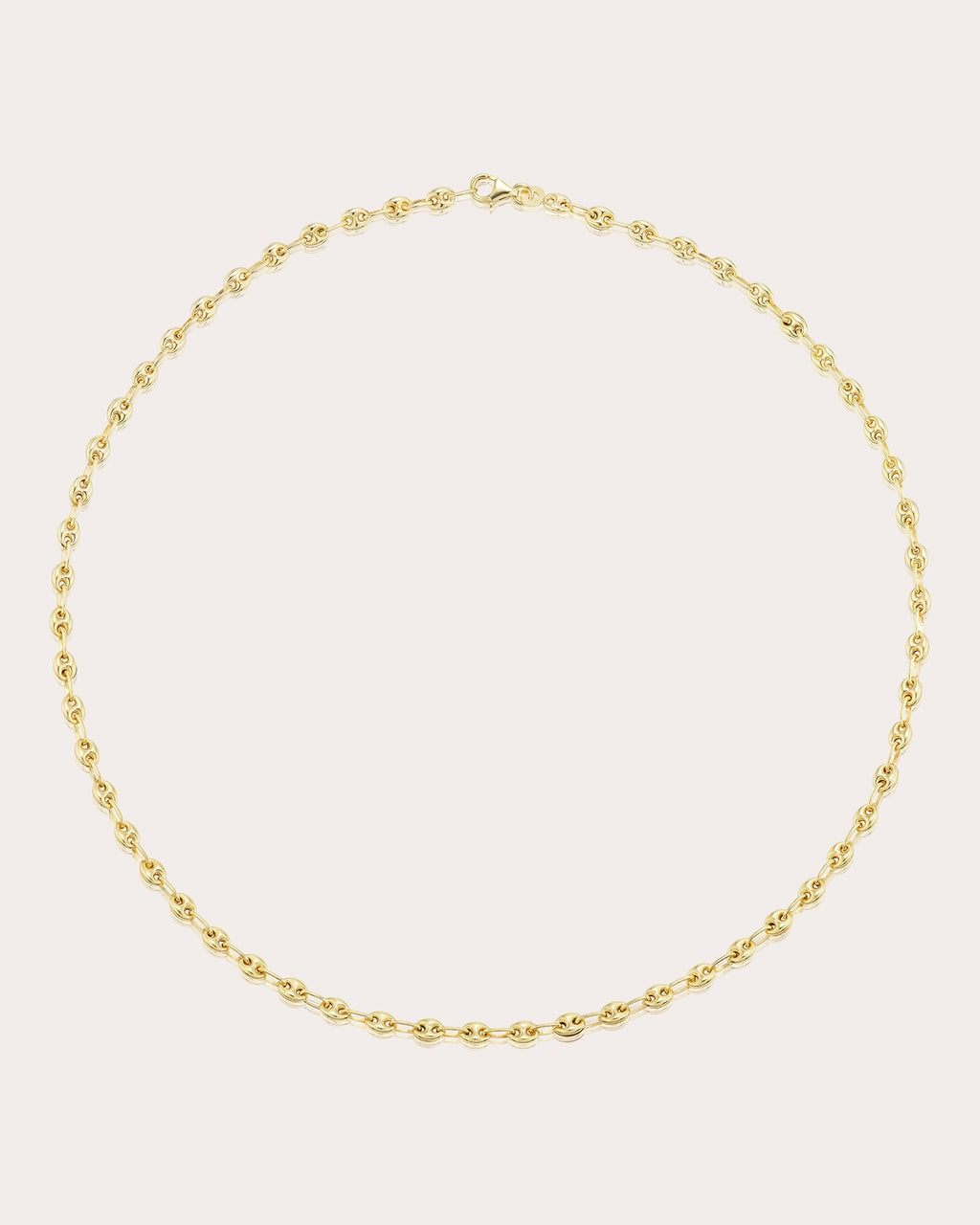 Puffy Mariner 14K Gold 18" Chain Necklace