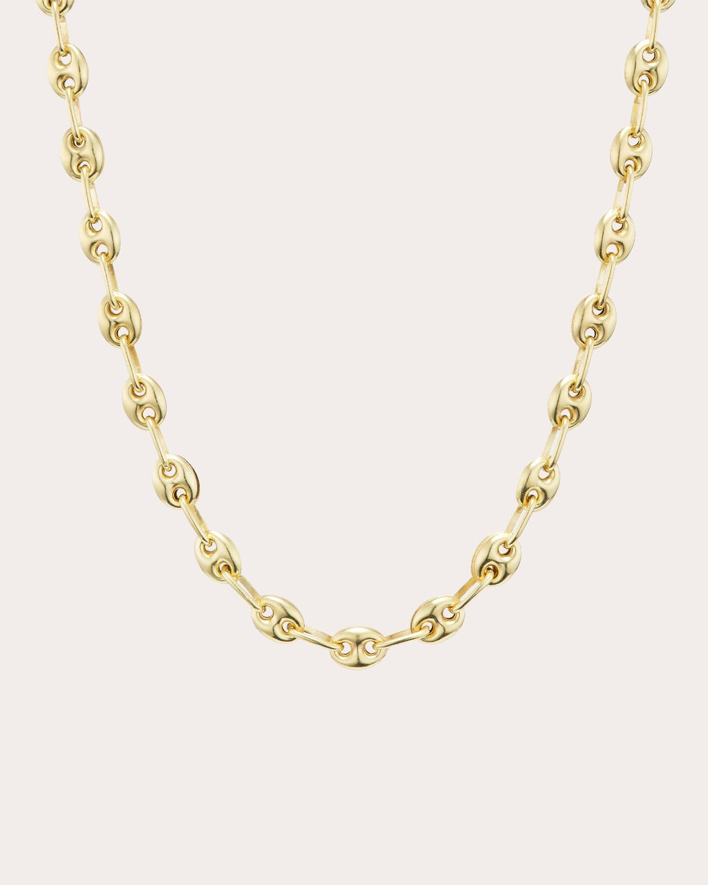 Puffy Mariner 14K Gold 18" Chain Necklace