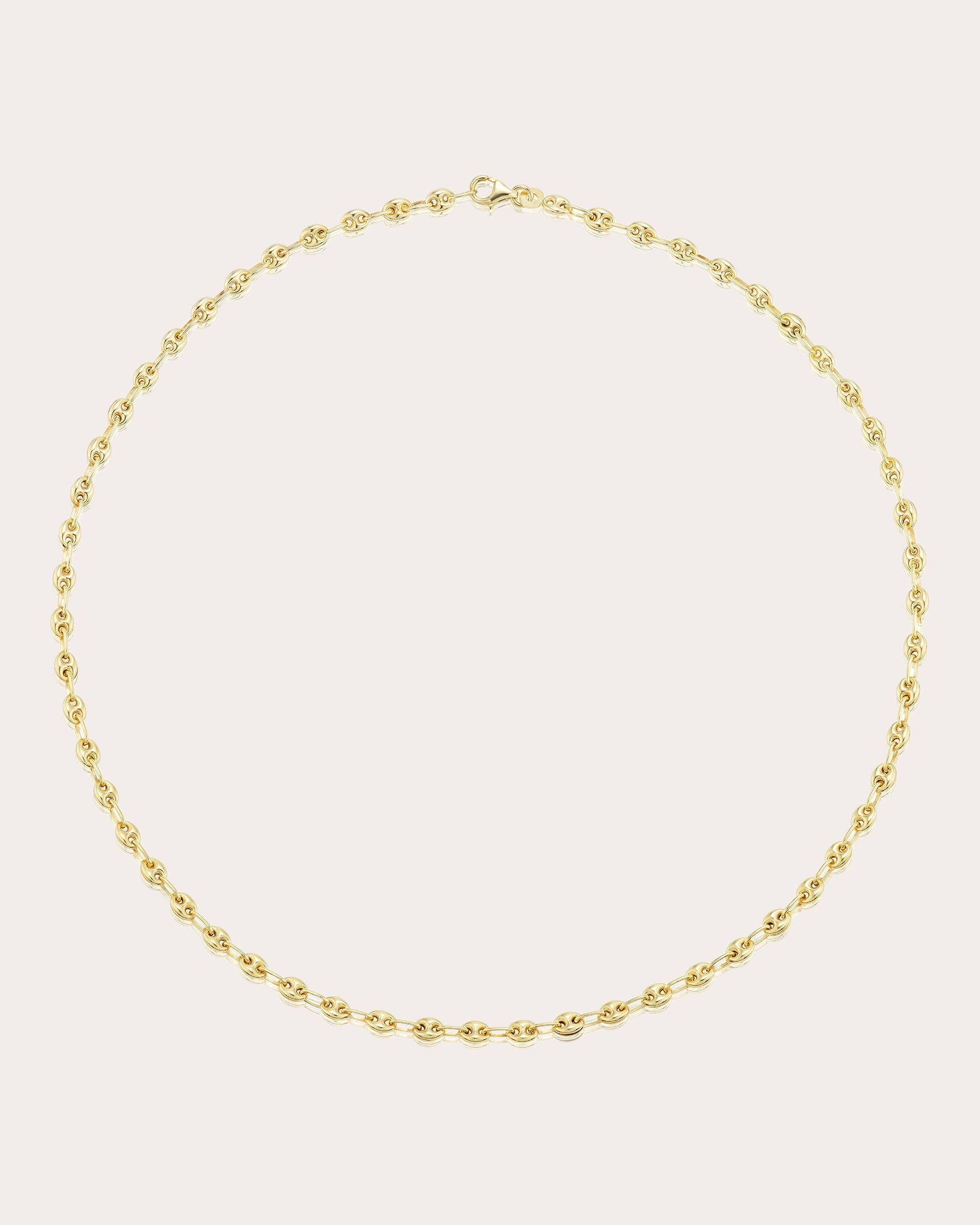 Puffy Mariner 14K Gold 20" Chain Necklace