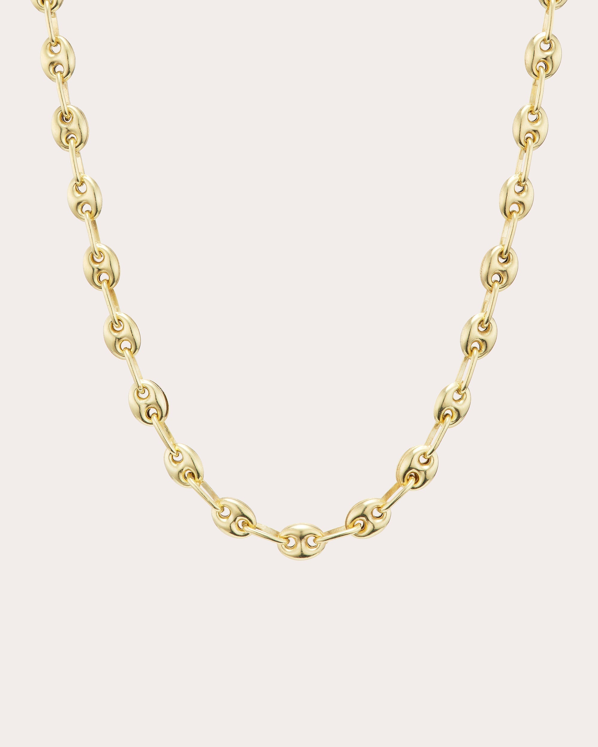 Puffy Mariner 14K Gold 20" Chain Necklace