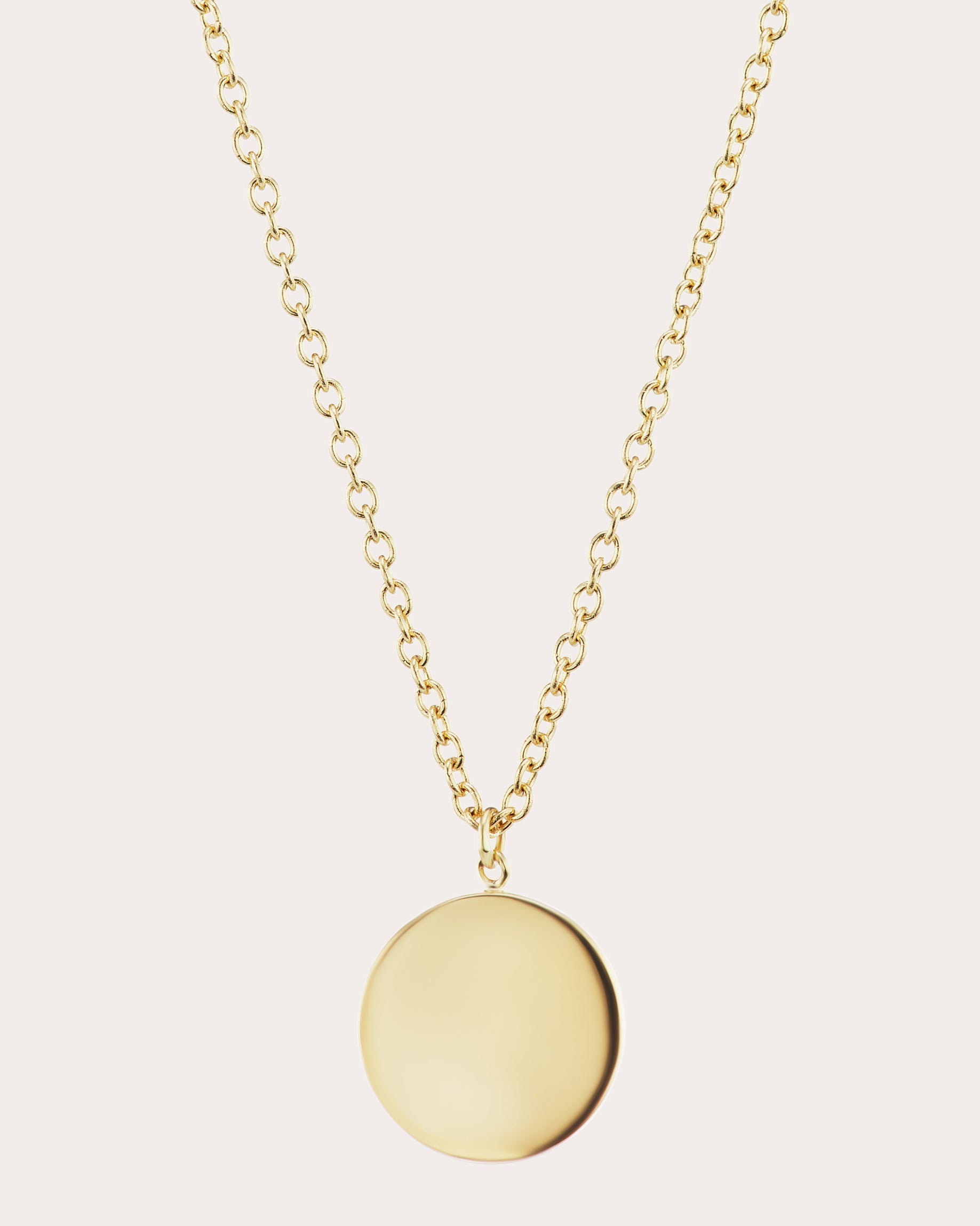 Signature 14K Gold Pendant Necklace
