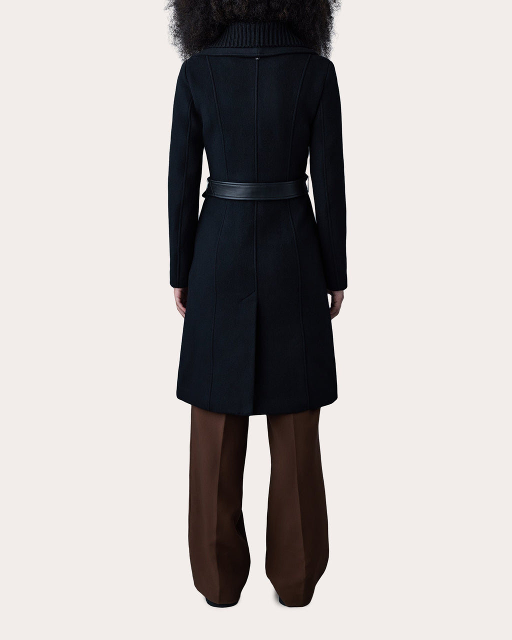 Nori 2-in-1 Belted Wool Coat