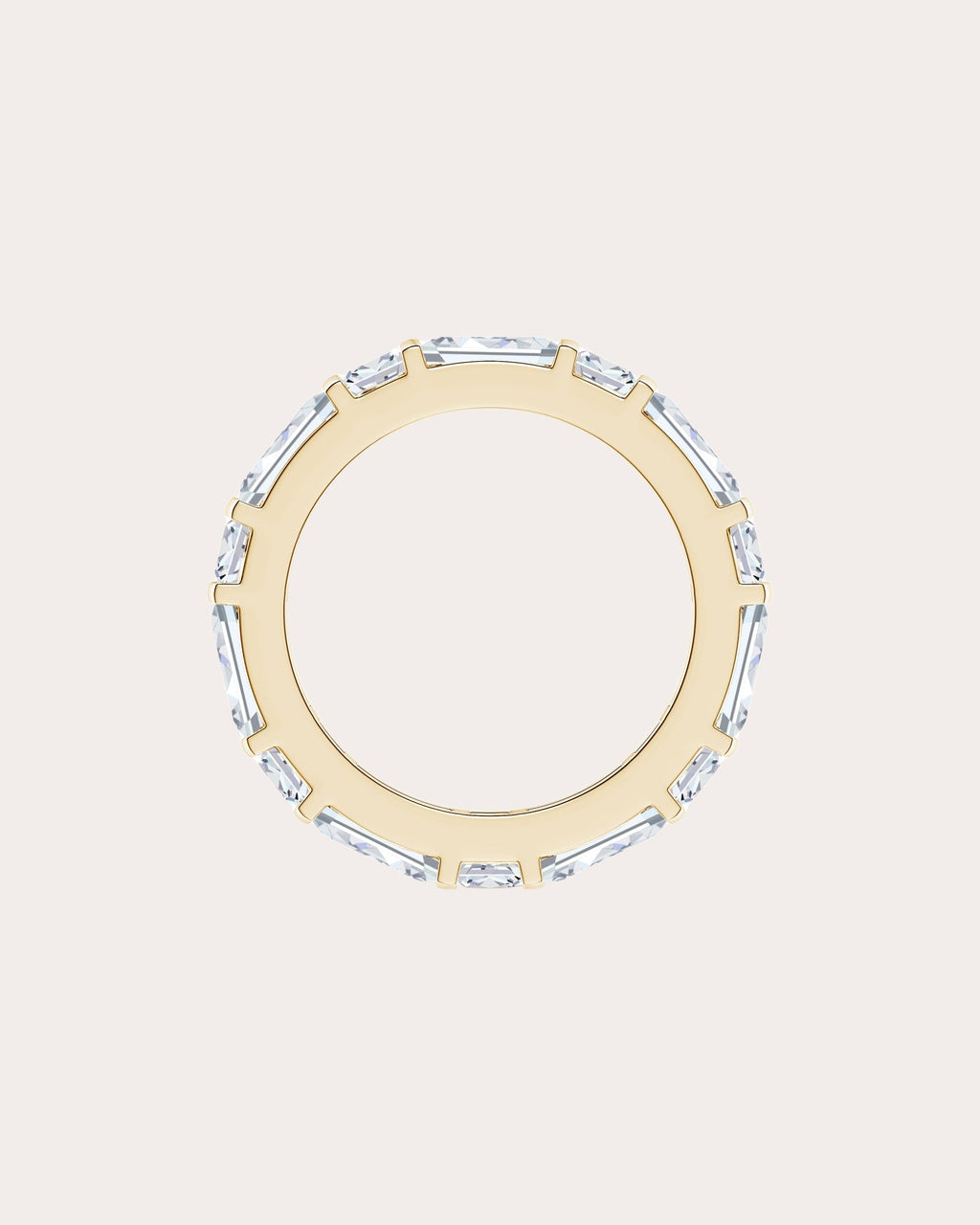 Orient Express 14K Gold Lab-Grown Diamond Eternity Ring