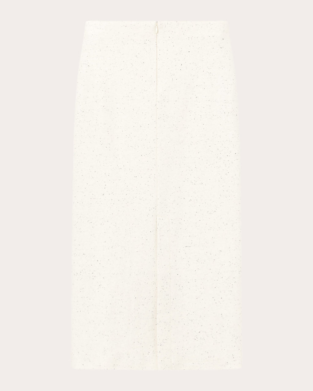Nuri Wool-Blend Dupioni Midi Skirt