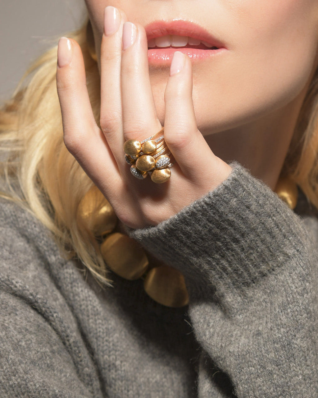 Baby Elite 18K Gold Diamond Ring