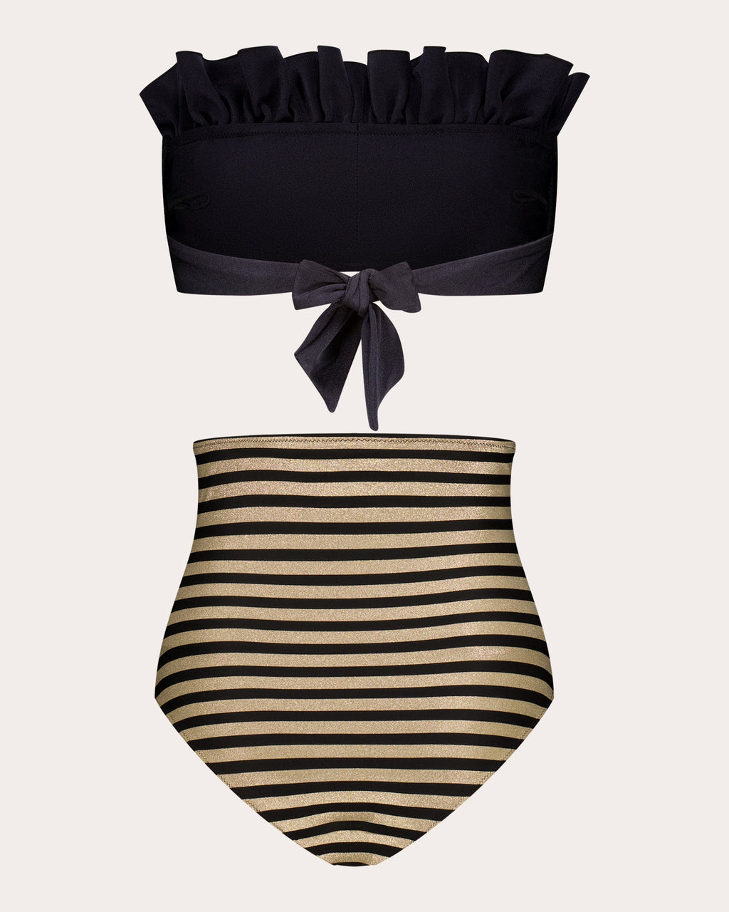 Ara Striped High-Waist Bikini Brief