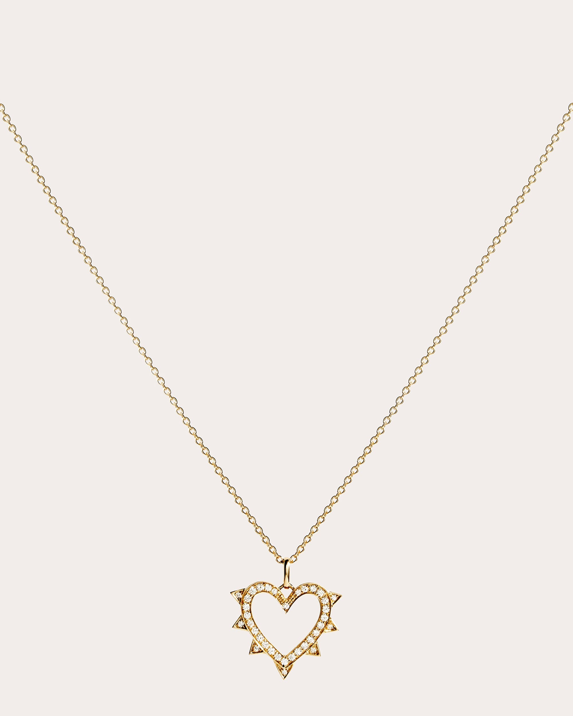 Rockaway 18K Gold Diamond Pendant Necklace