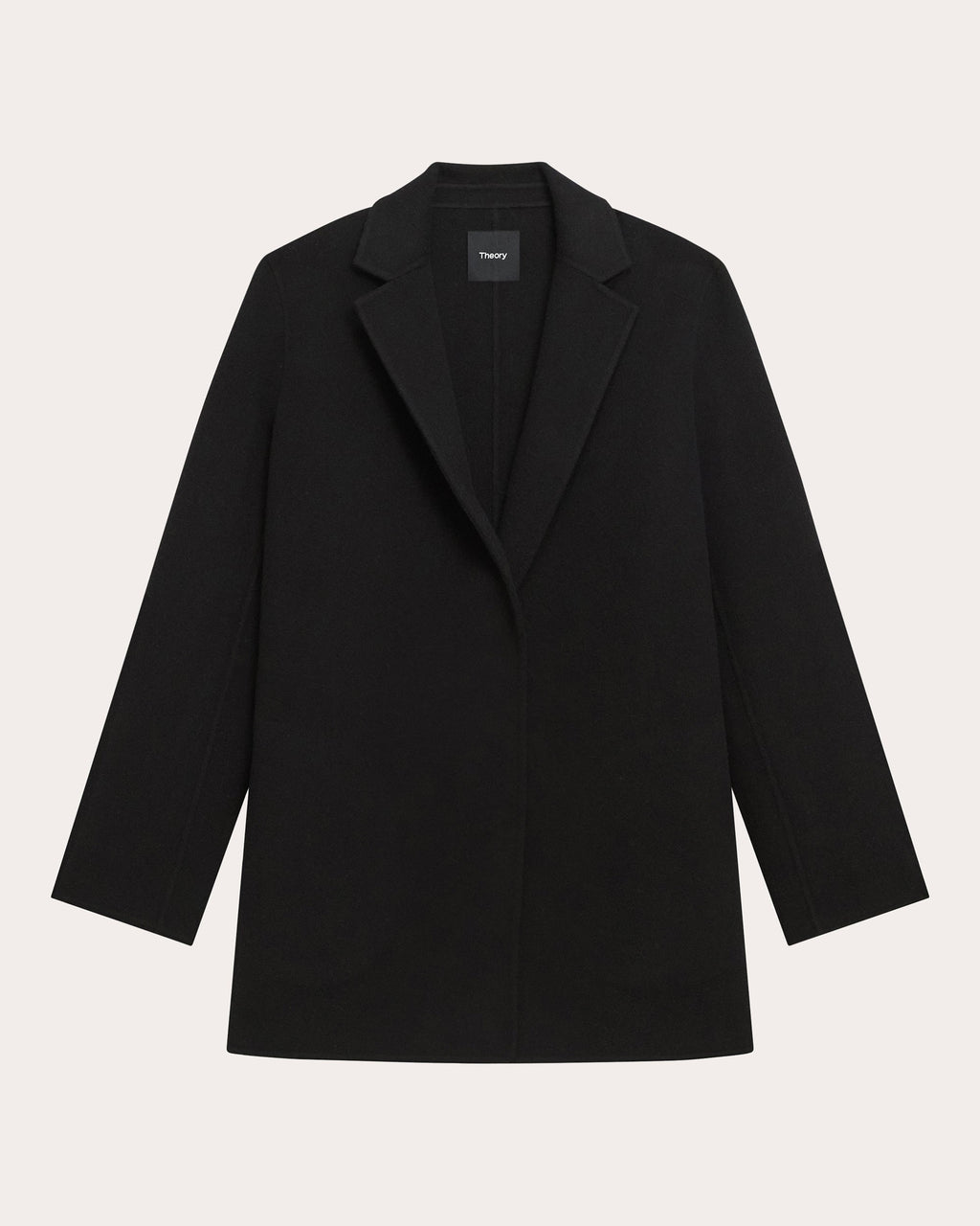 Double-Face Wool-Cashmere Blend Blazer