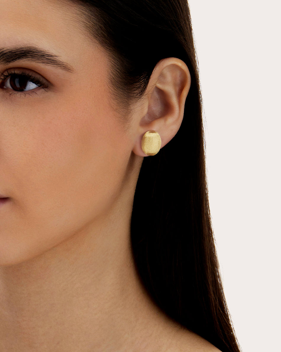 Small Muse 18K Gold Stud Earrings