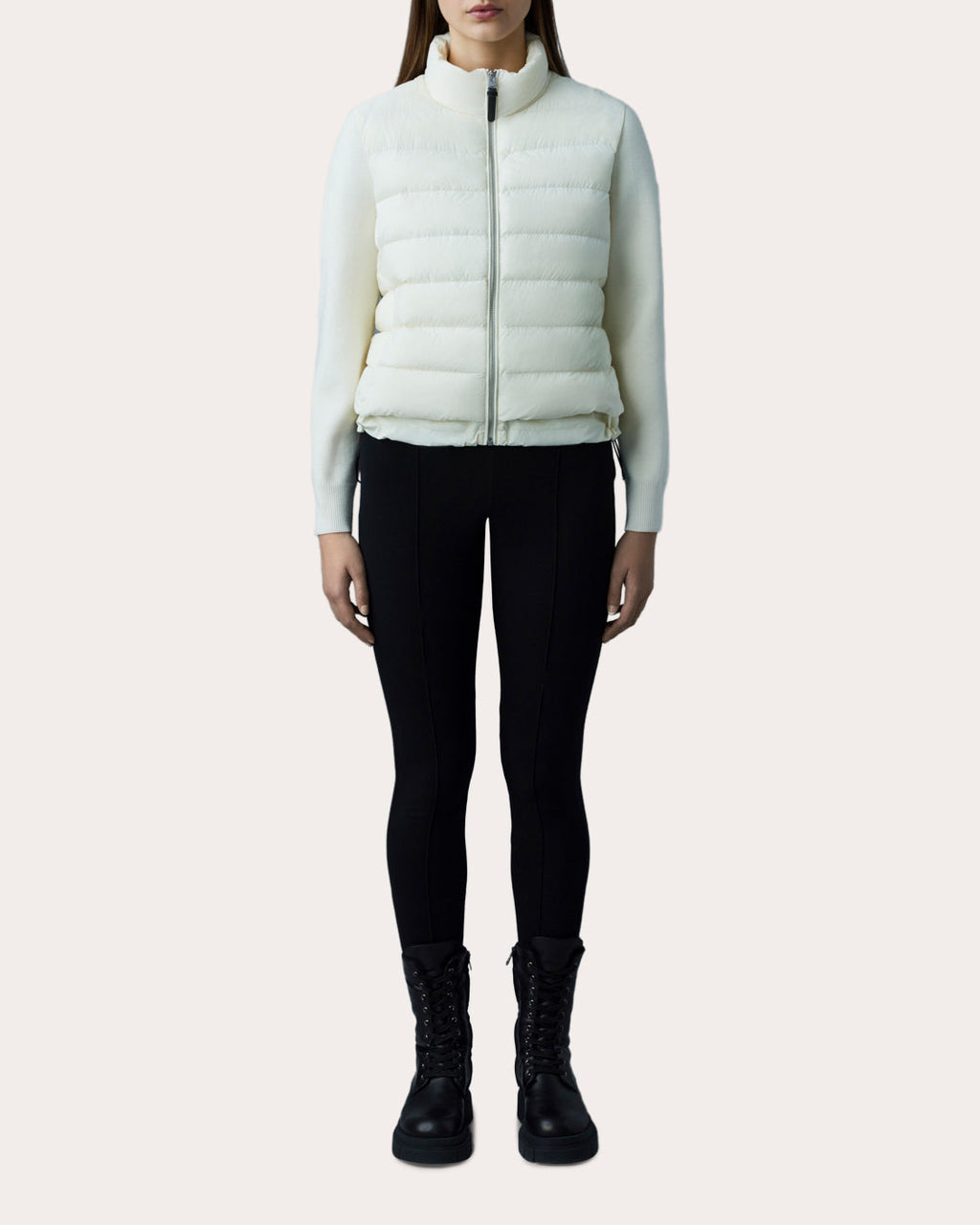 Oceane Hybrid Puffer Jacket