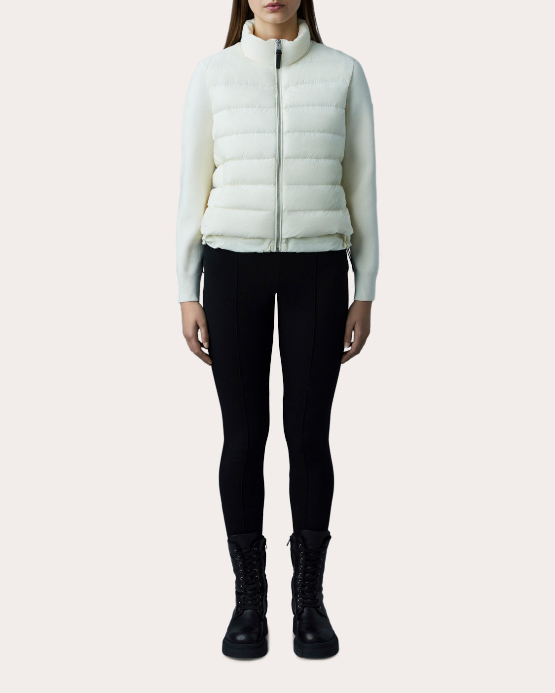 Oceane Hybrid Puffer Jacket