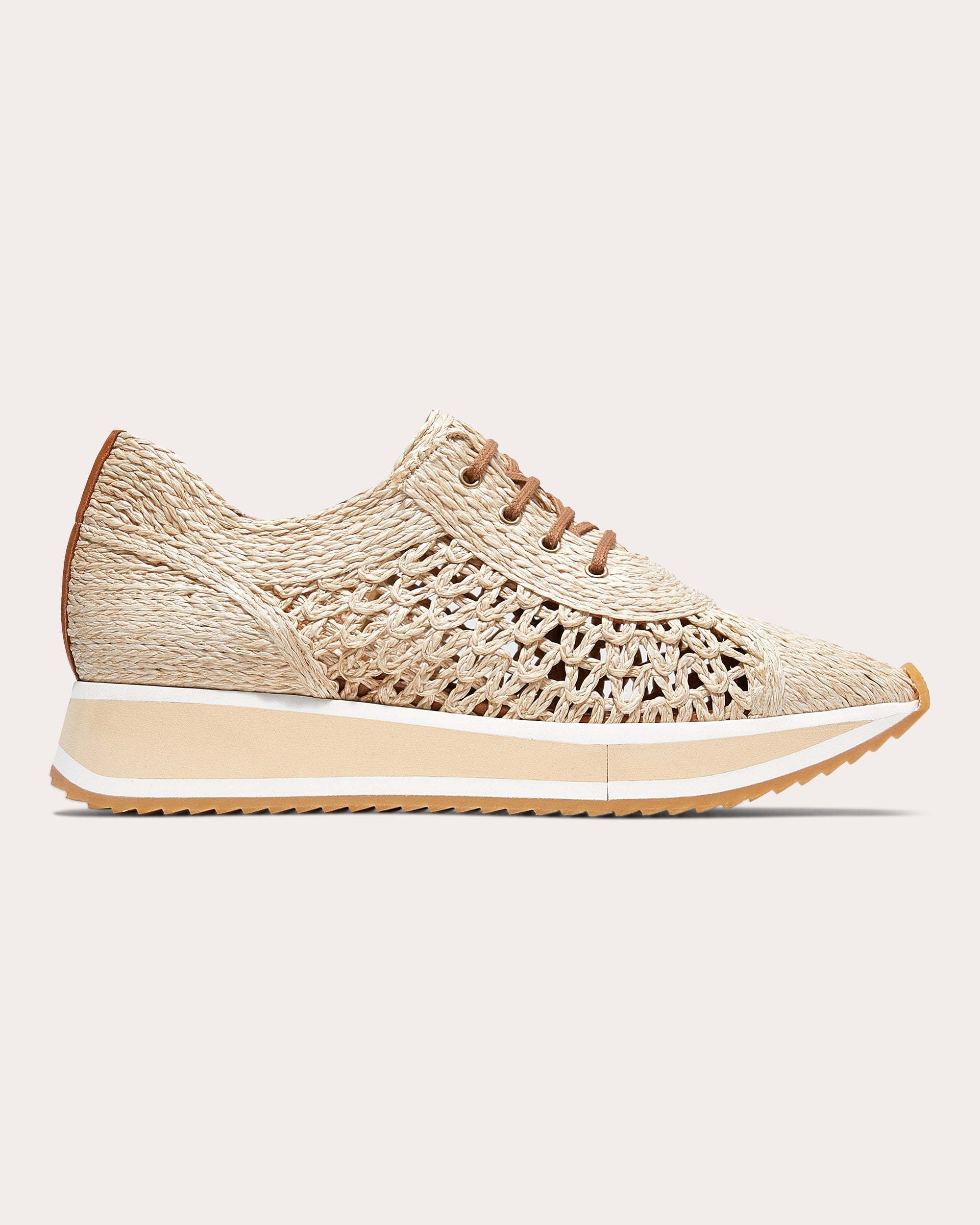 Ozan Woven Raffia Sneaker