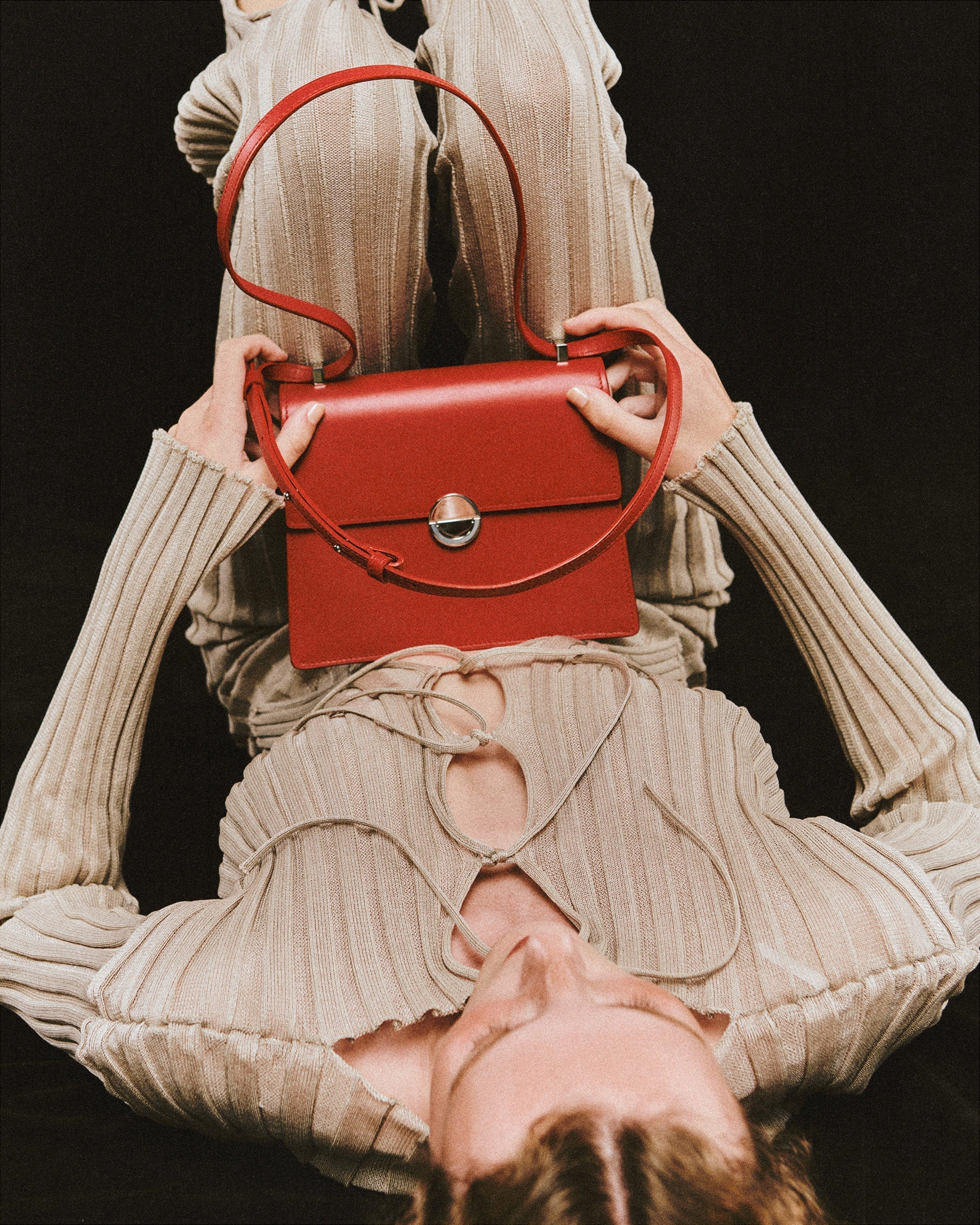 Mini Hye Leather Shoulder Bag