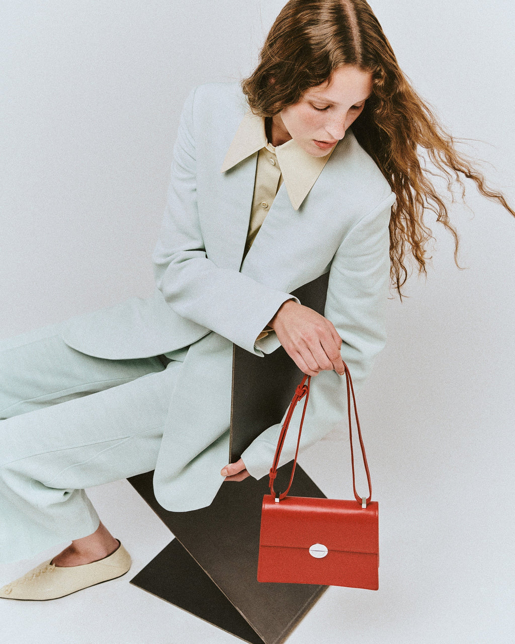 Mini Hye Leather Shoulder Bag