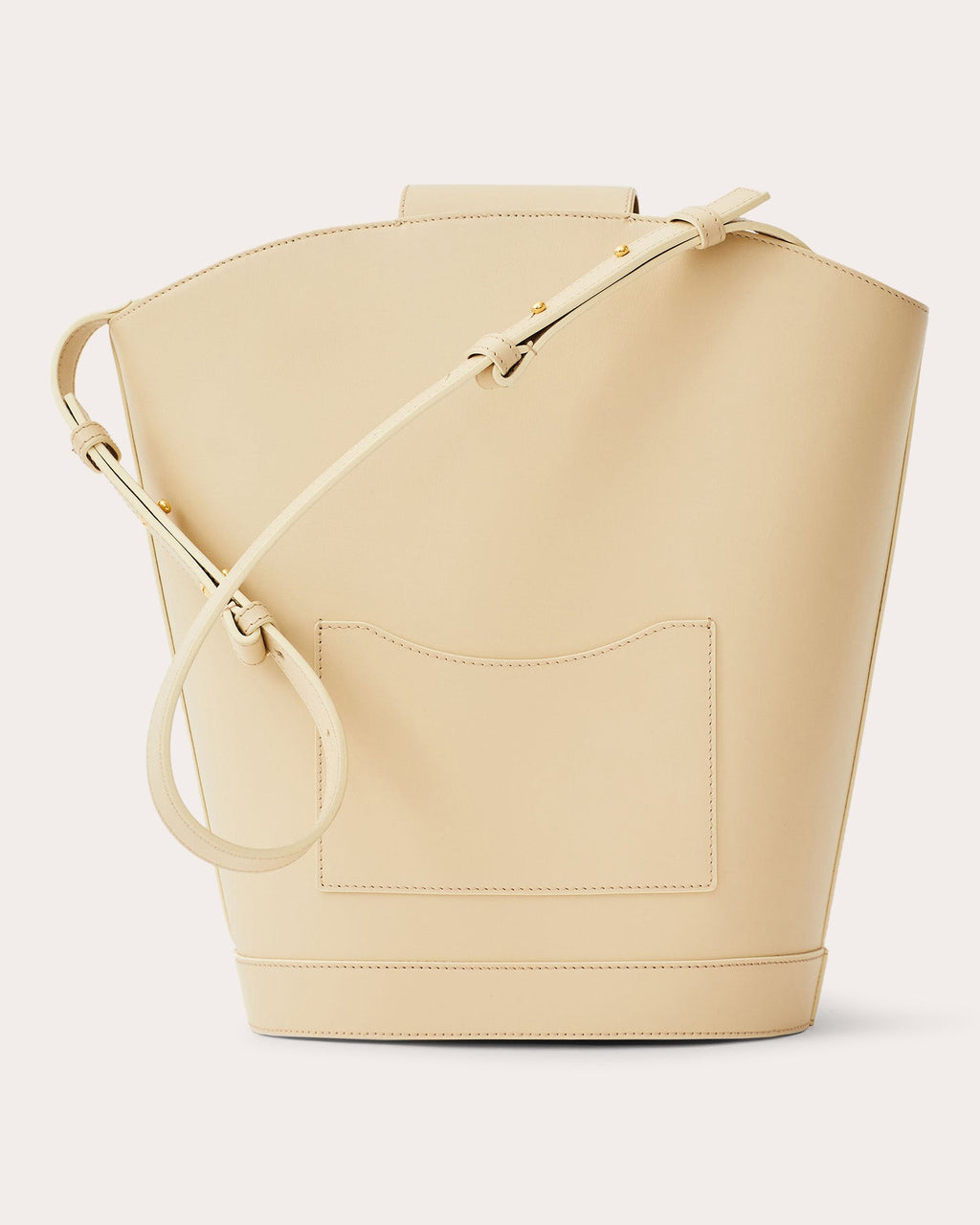 Vivian Leather Bucket Bag