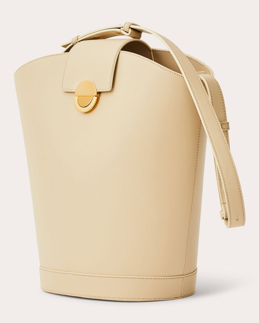Vivian Leather Bucket Bag
