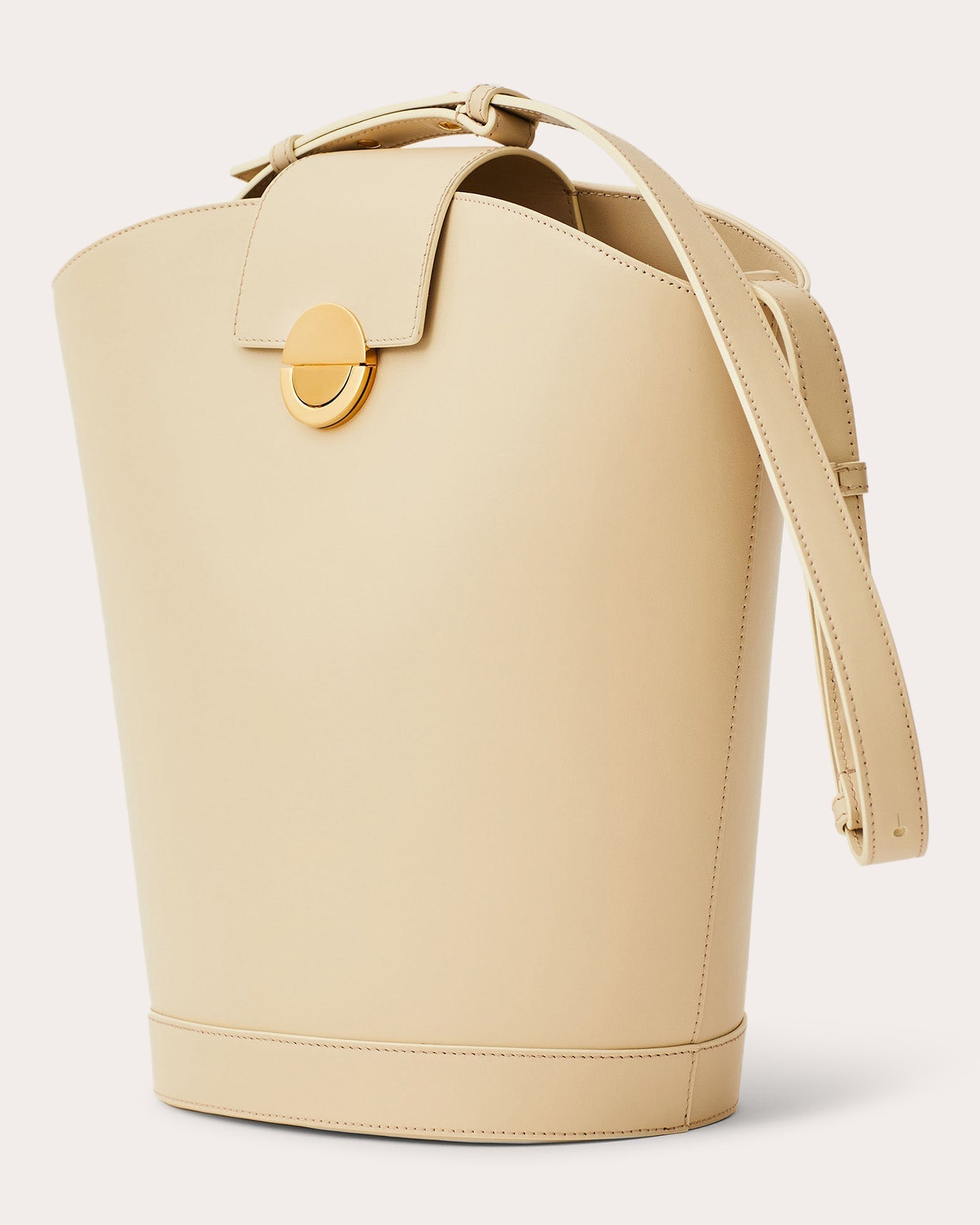 Vivian Leather Bucket Bag