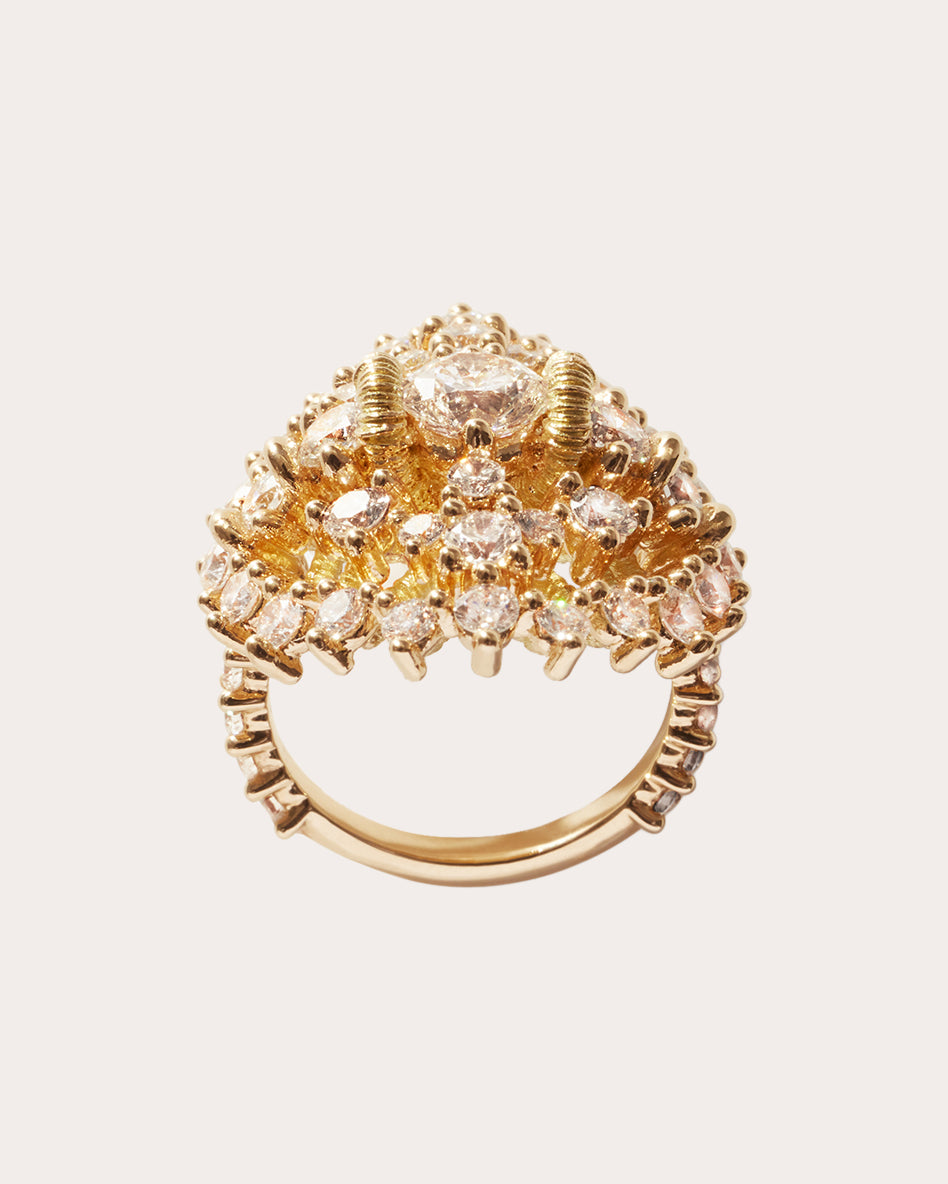 Souveraine 18K Gold Lab-Grown Diamond Ring
