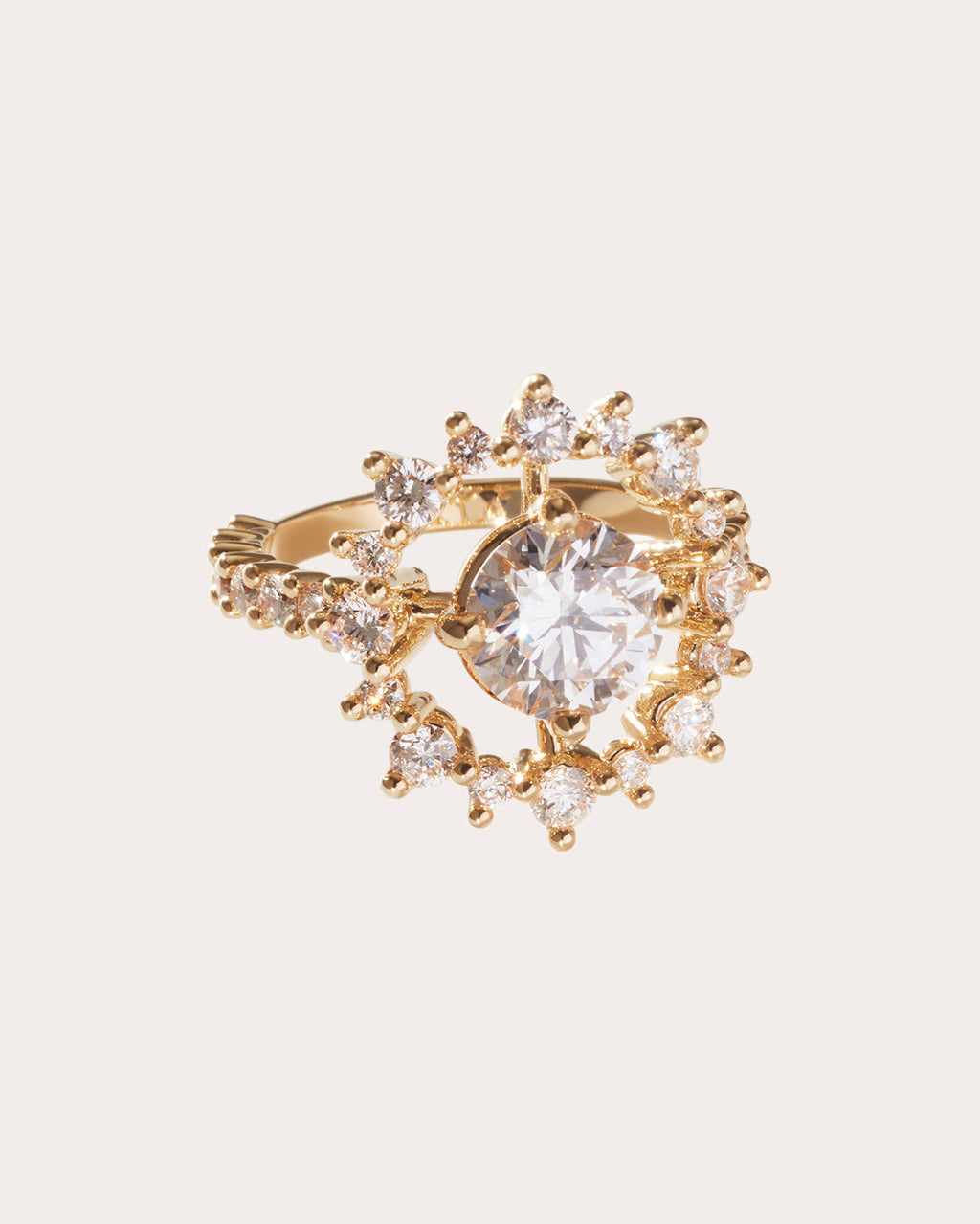 Astre 18K Gold Lab-Grown Diamond Ring