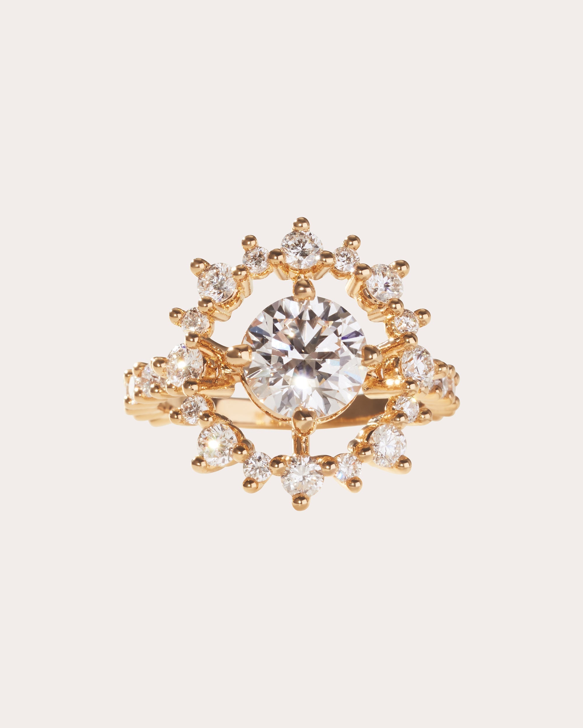 Astre 18K Gold Lab-Grown Diamond Ring