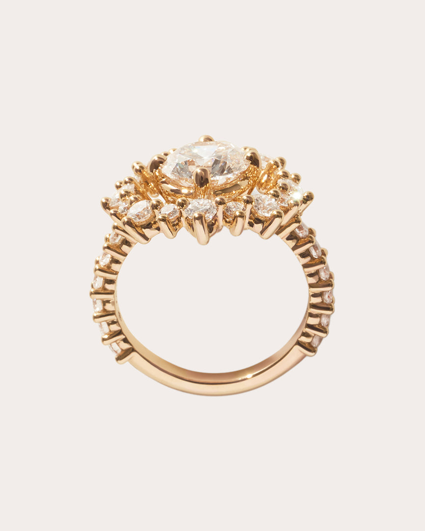 Astre 18K Gold Lab-Grown Diamond Ring