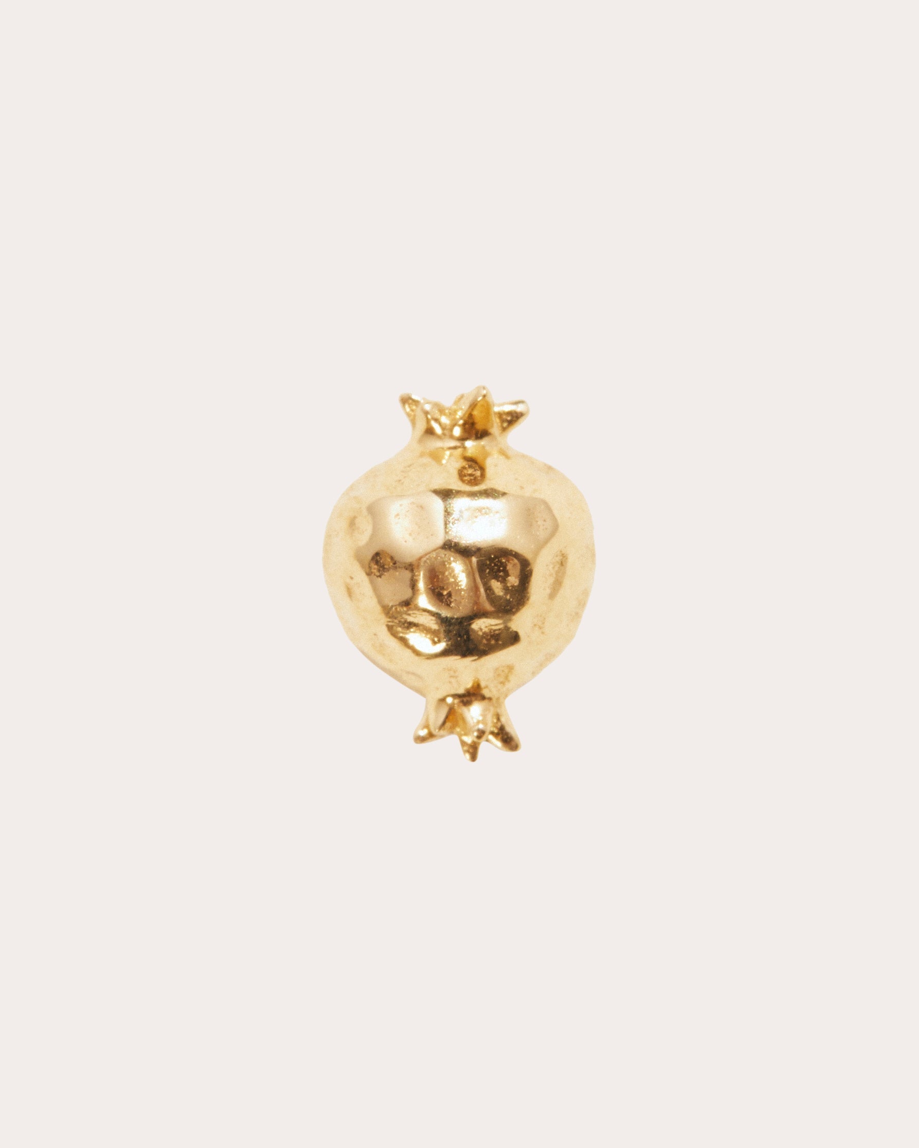 Hera Pomegranate 14K Gold Single Stud Earring